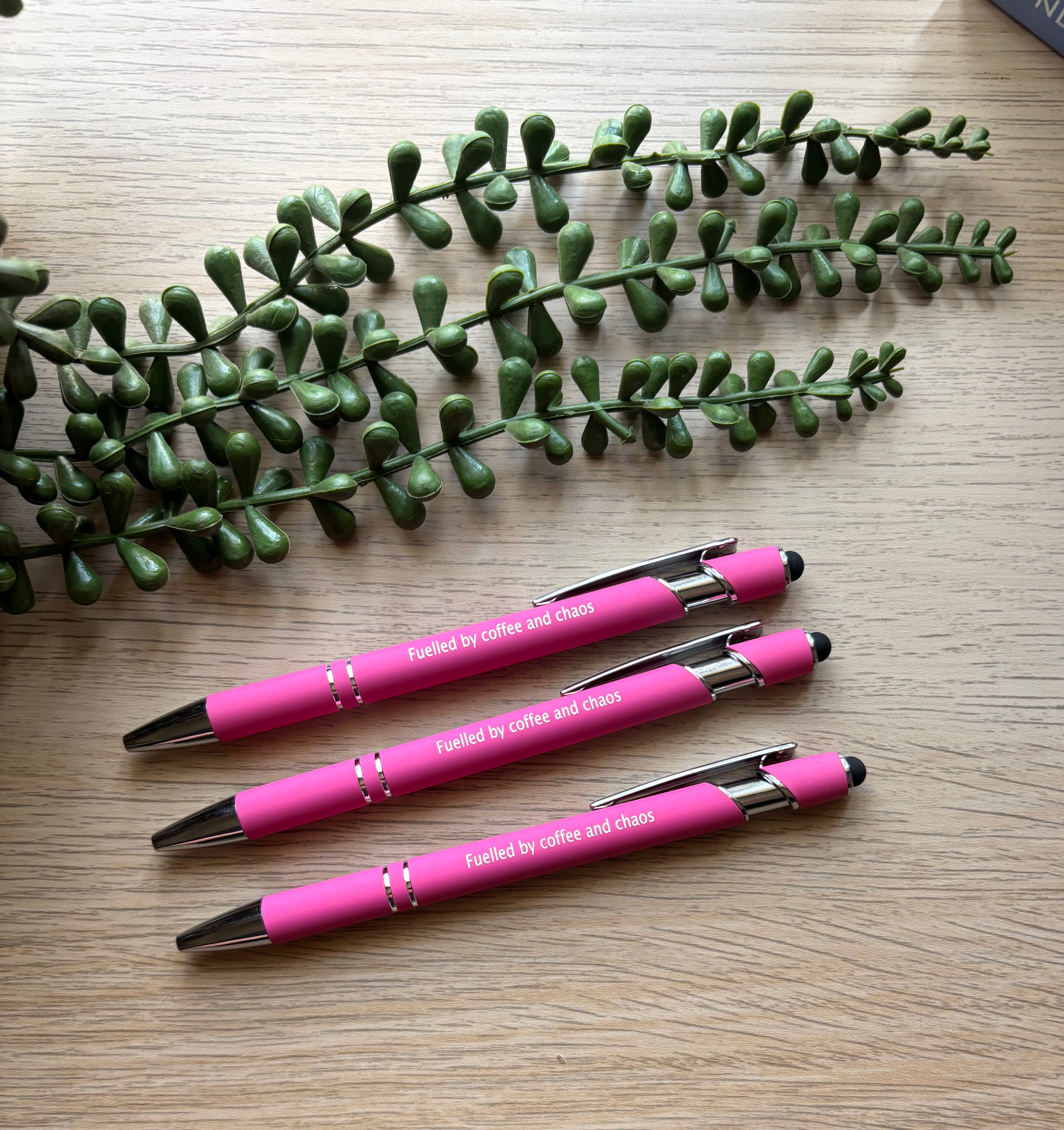 Fuelled by coffee and chaos Pen/Stylus