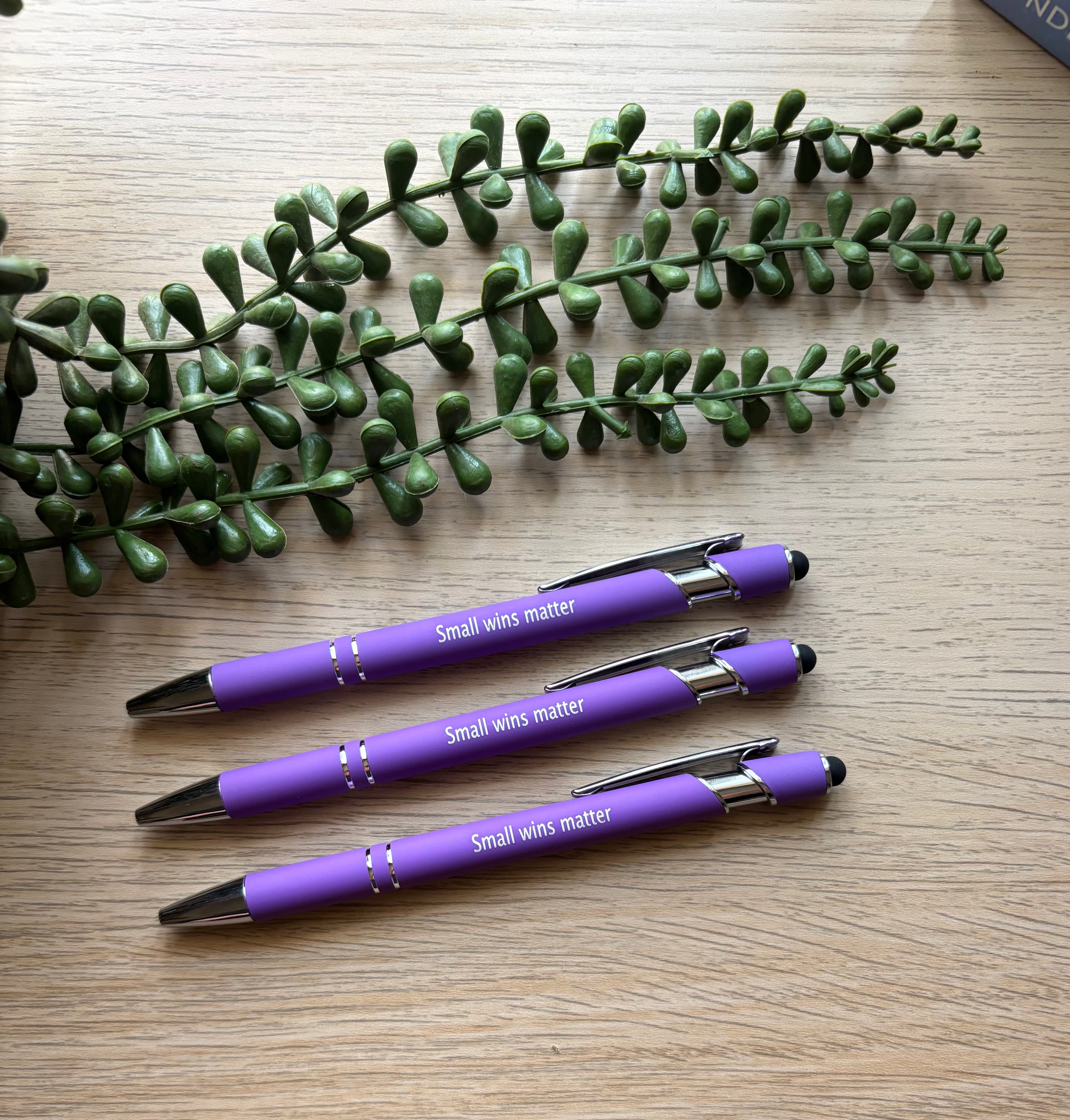 Small wins matter Pen/Stylus