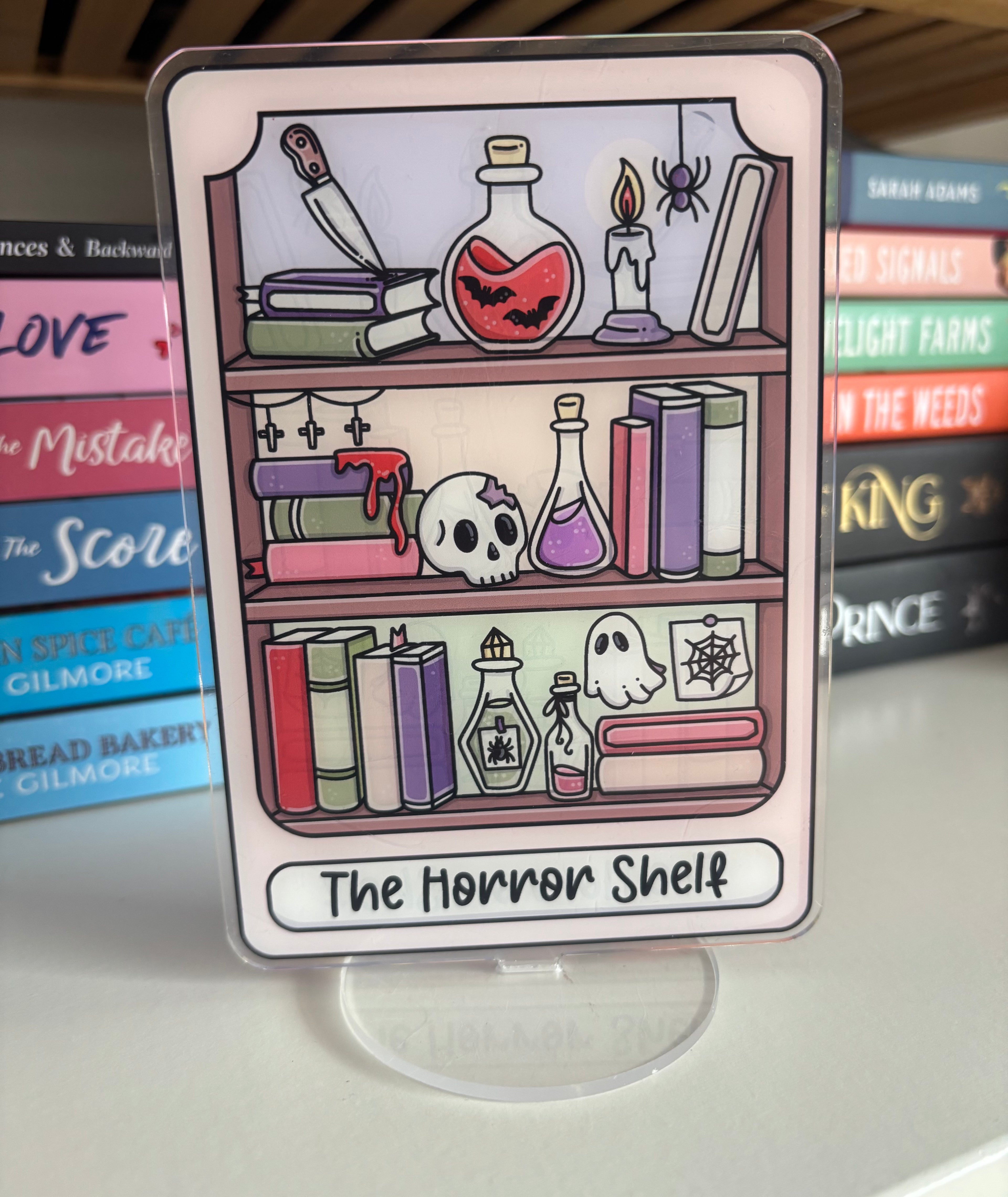 The Horror Shelf Bookshelf stand