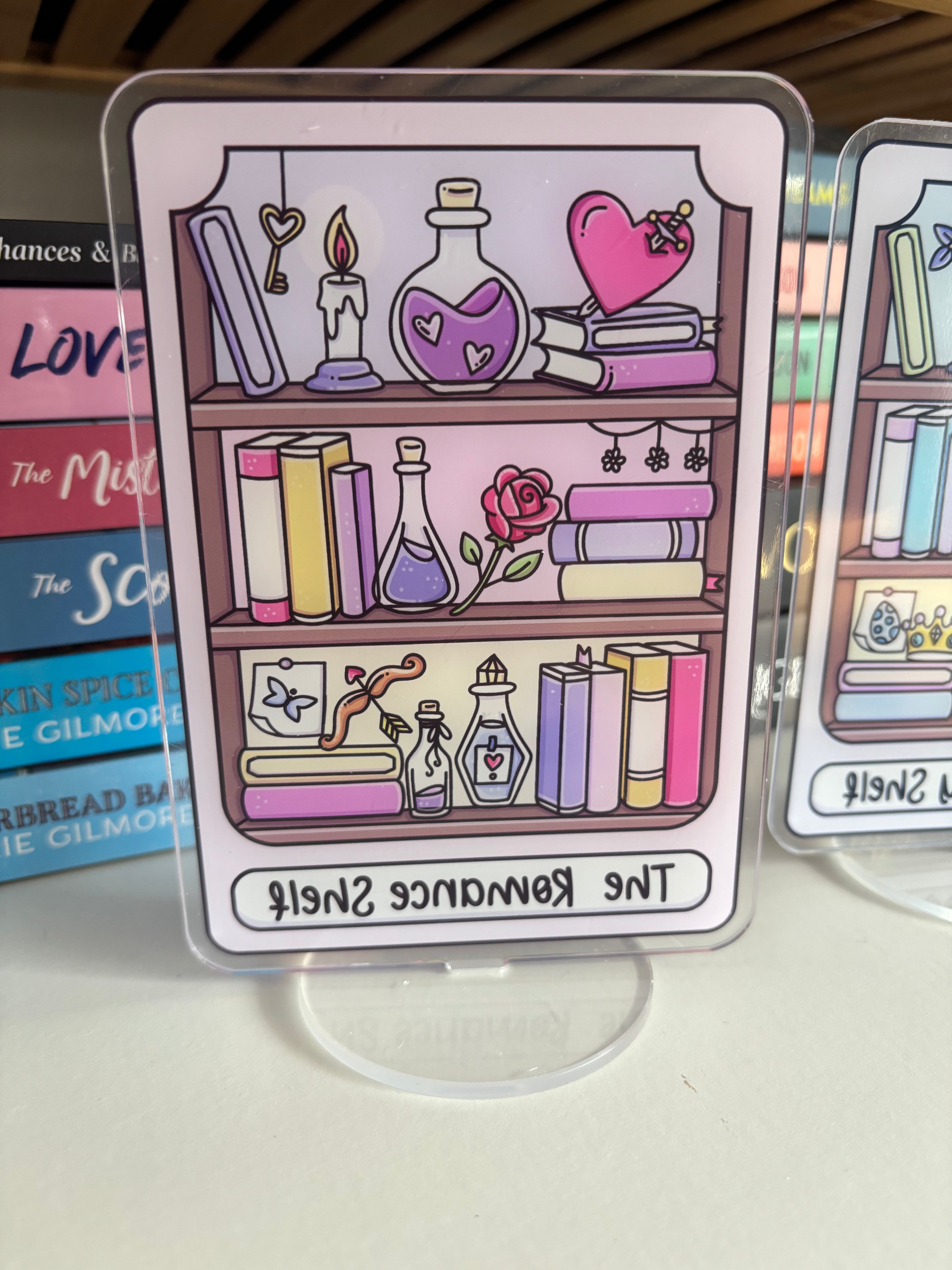 The Romance Shelf Bookshelf stand