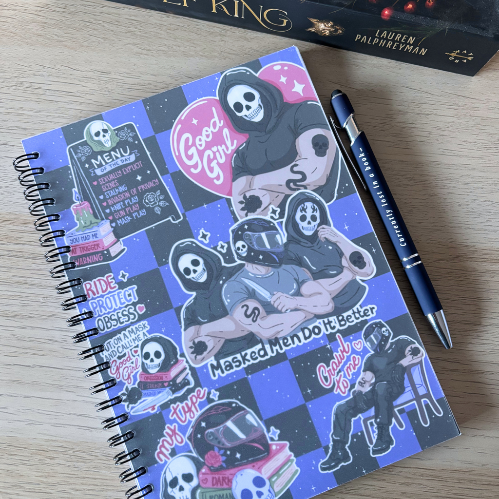 Masked Men Notebook