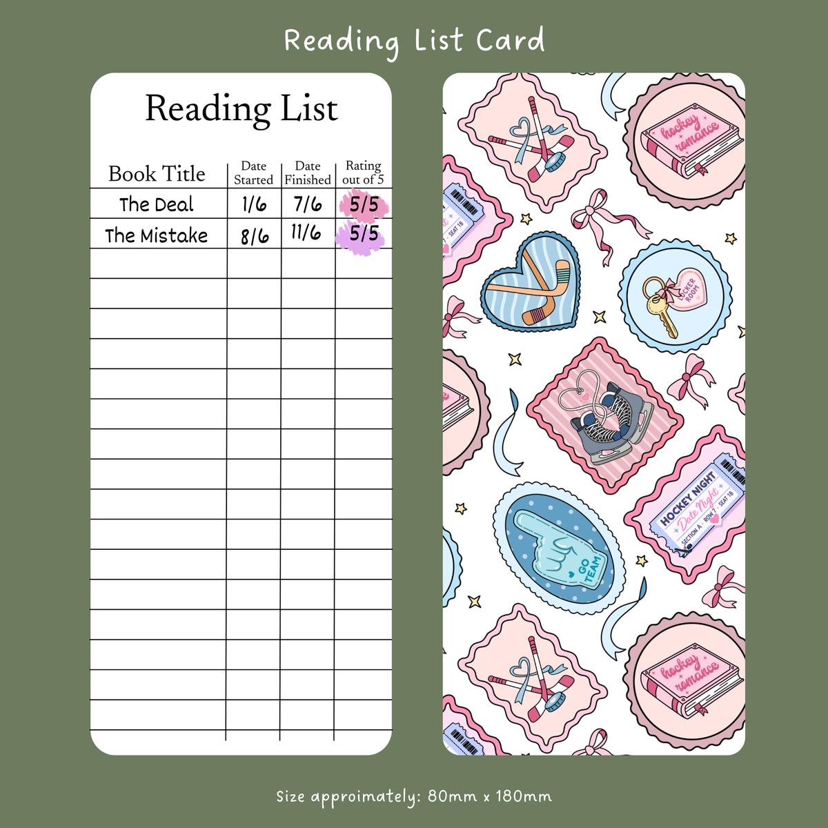 Hockey romance  - Reading List