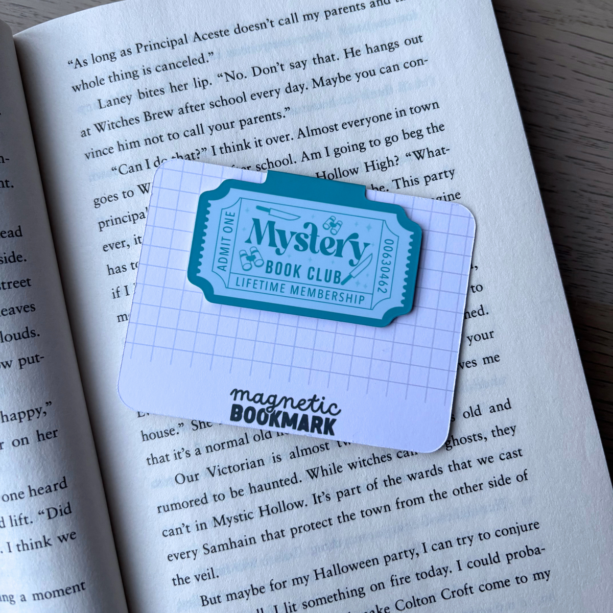 Mystery Bookclub | Magnetic Bookmark