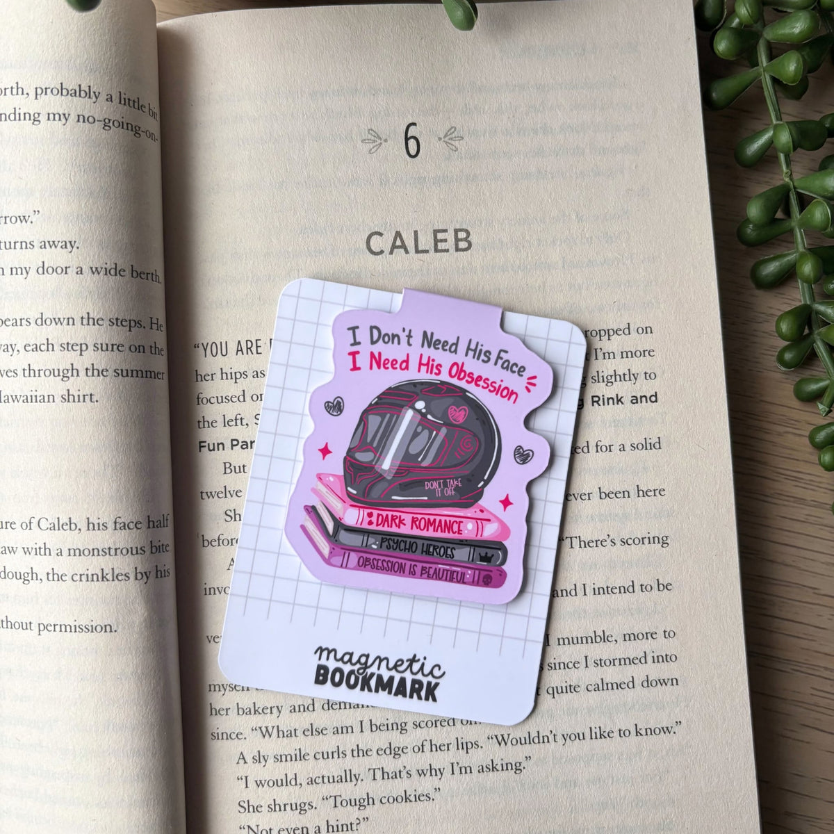 Obsession | Magnetic Bookmark