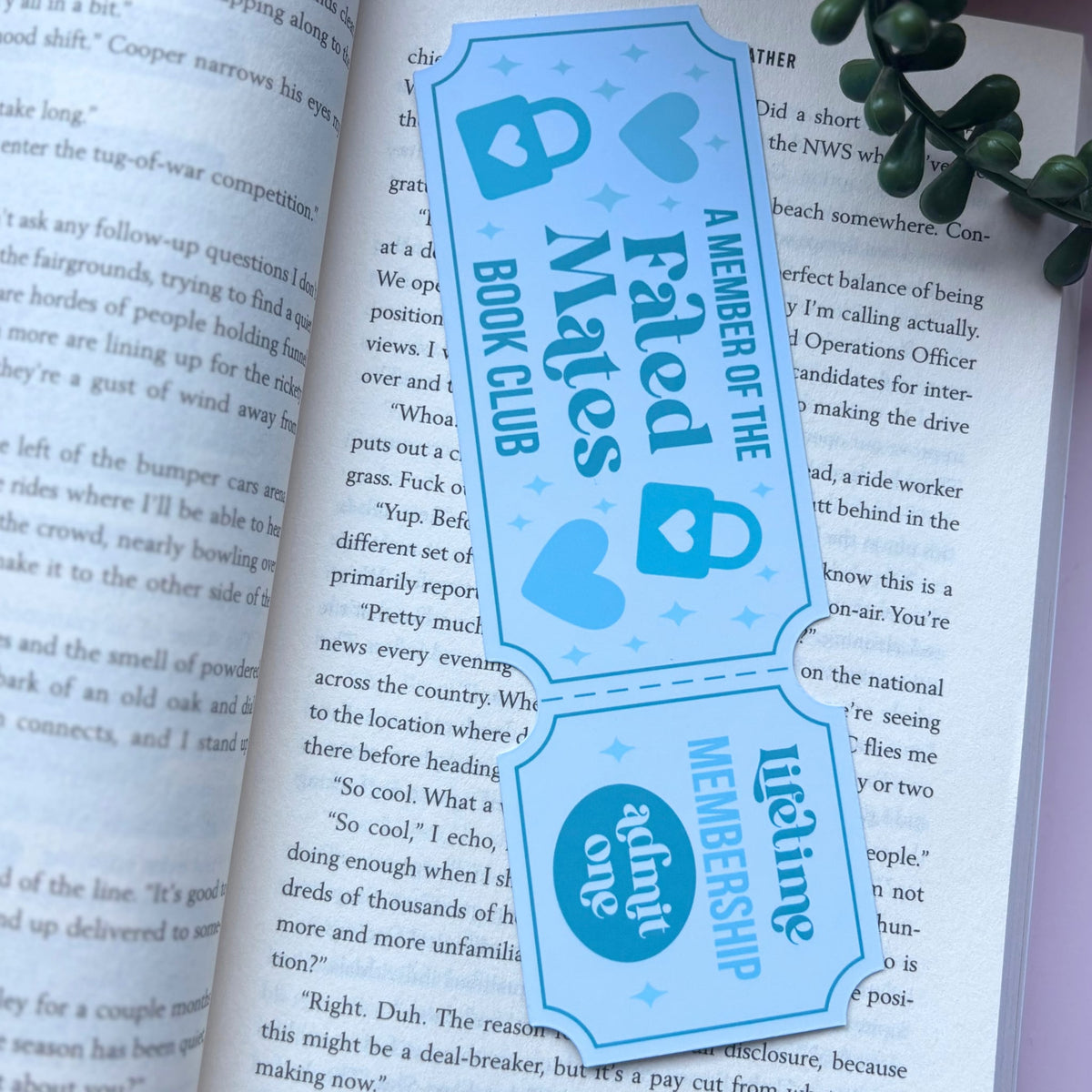 Fated Mates Book Club Deluxe Bookmark