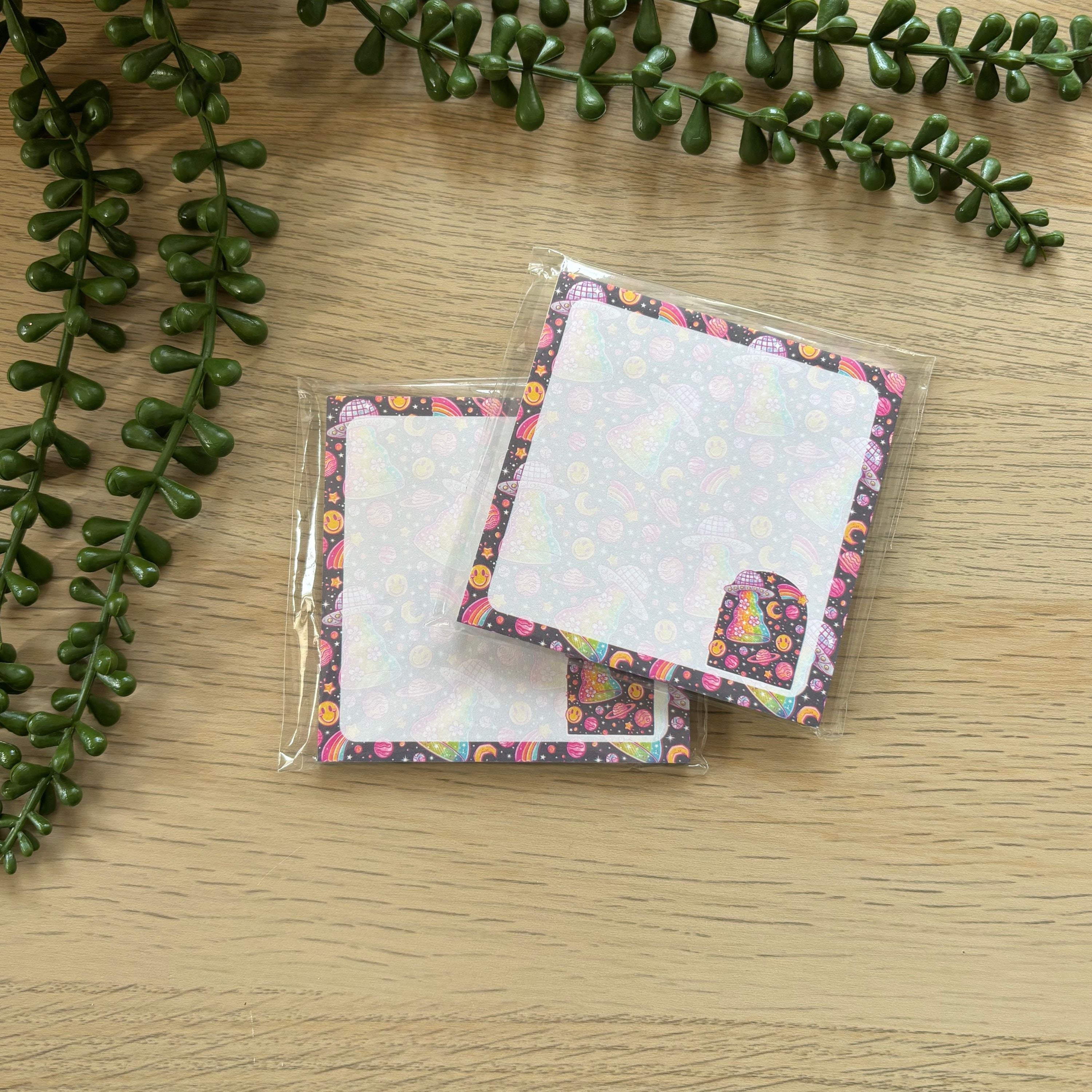 UFO "Stick-ish" Notepad - Peachi Lane