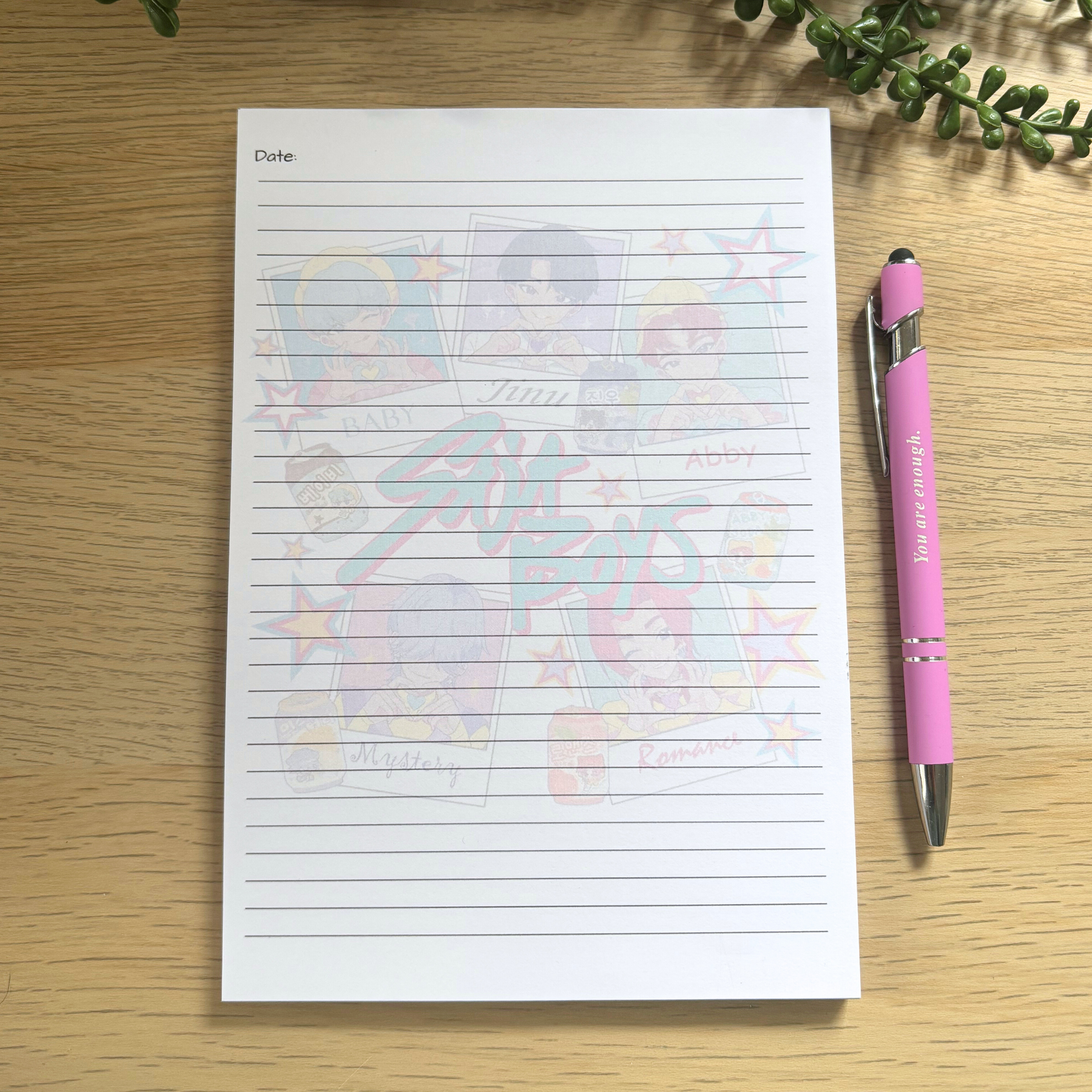 S Pop Notepad A5
