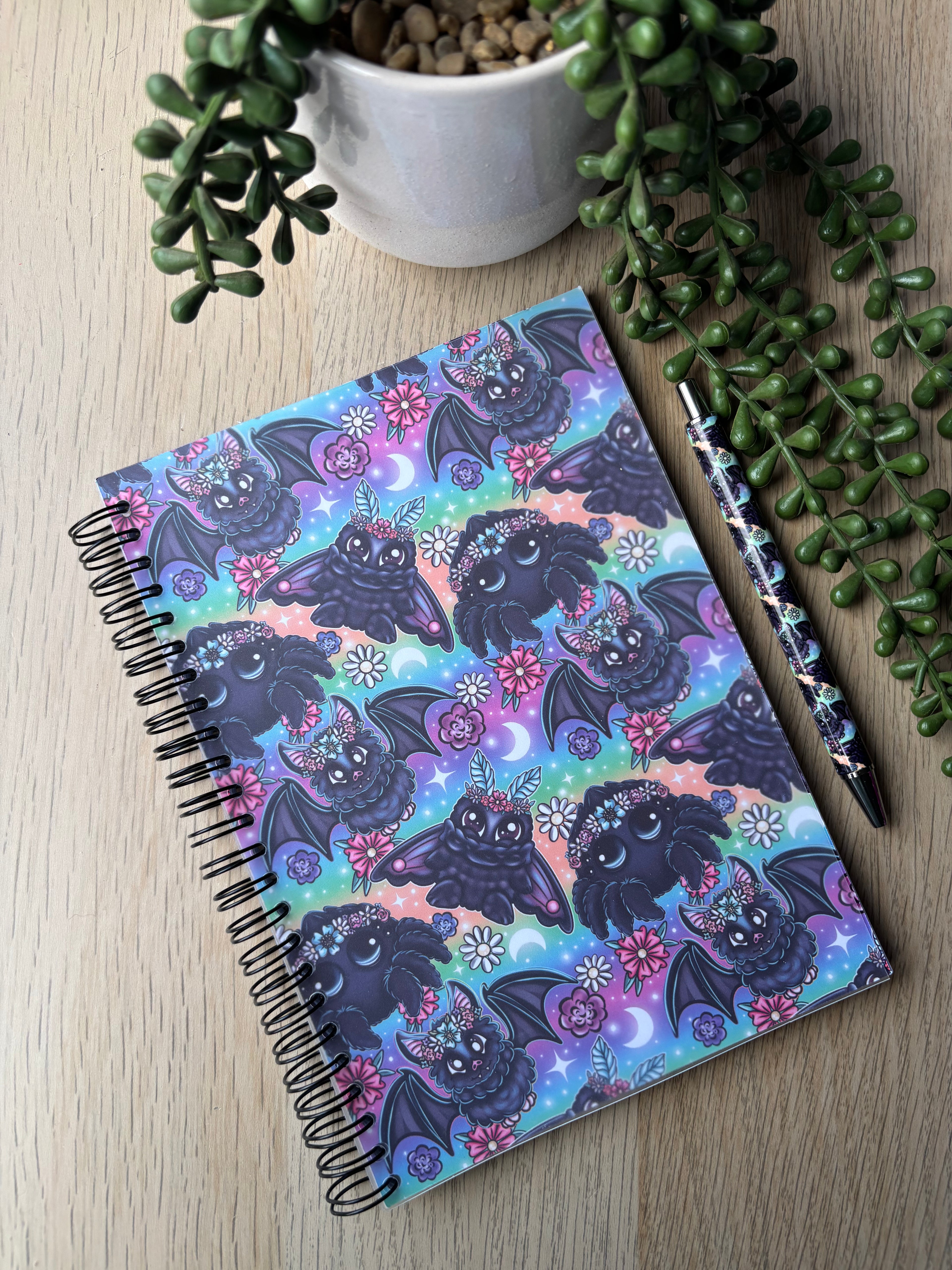 Floral Creatures Notebook