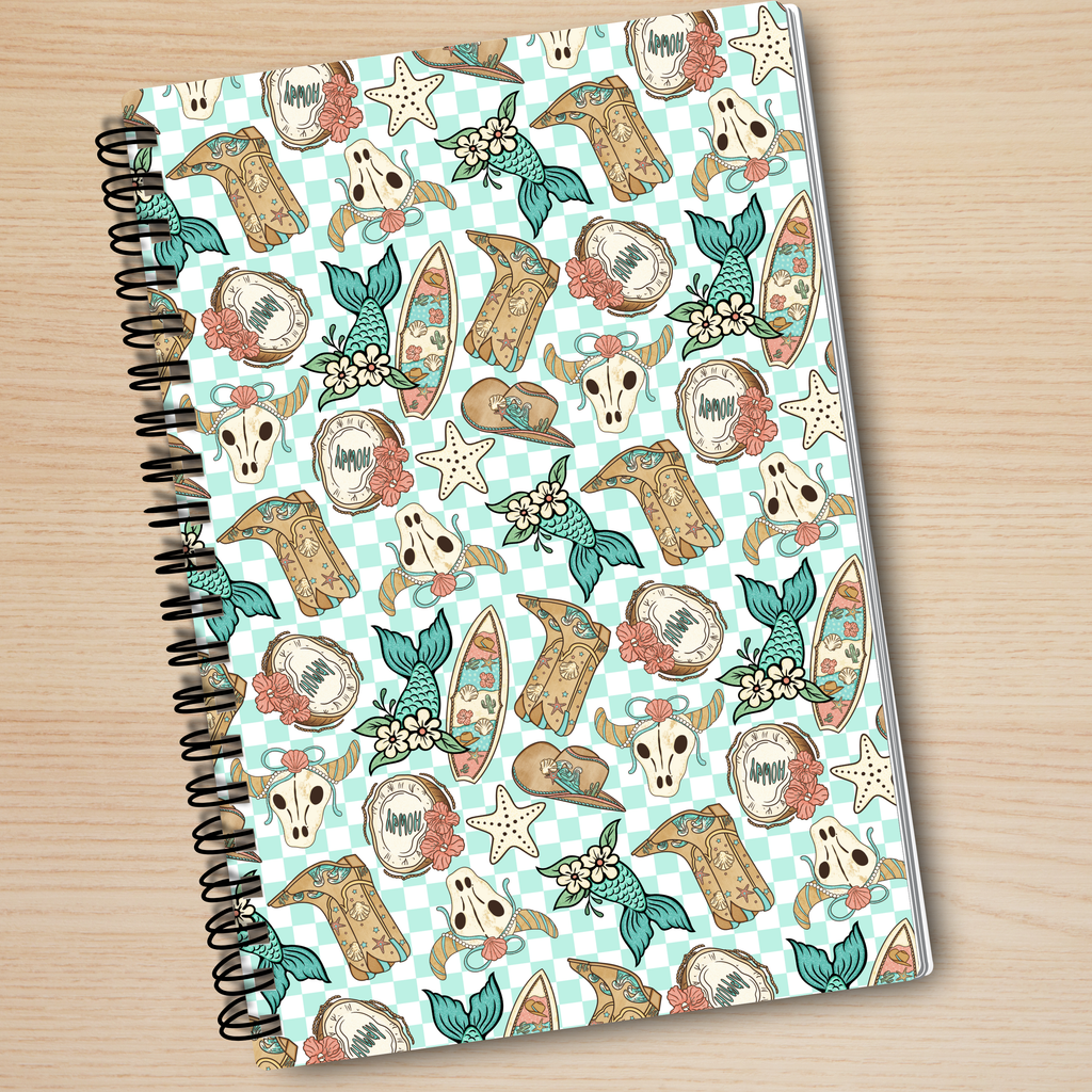 Western Mermaid Notebook