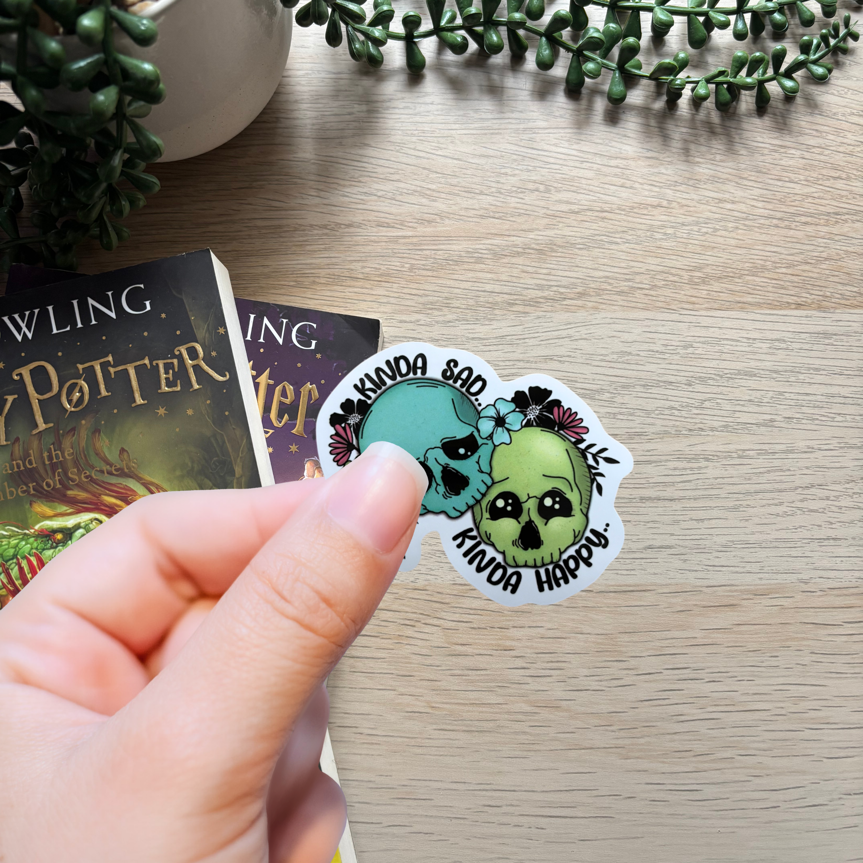 Kinda Sad Kinda Happy Sticker