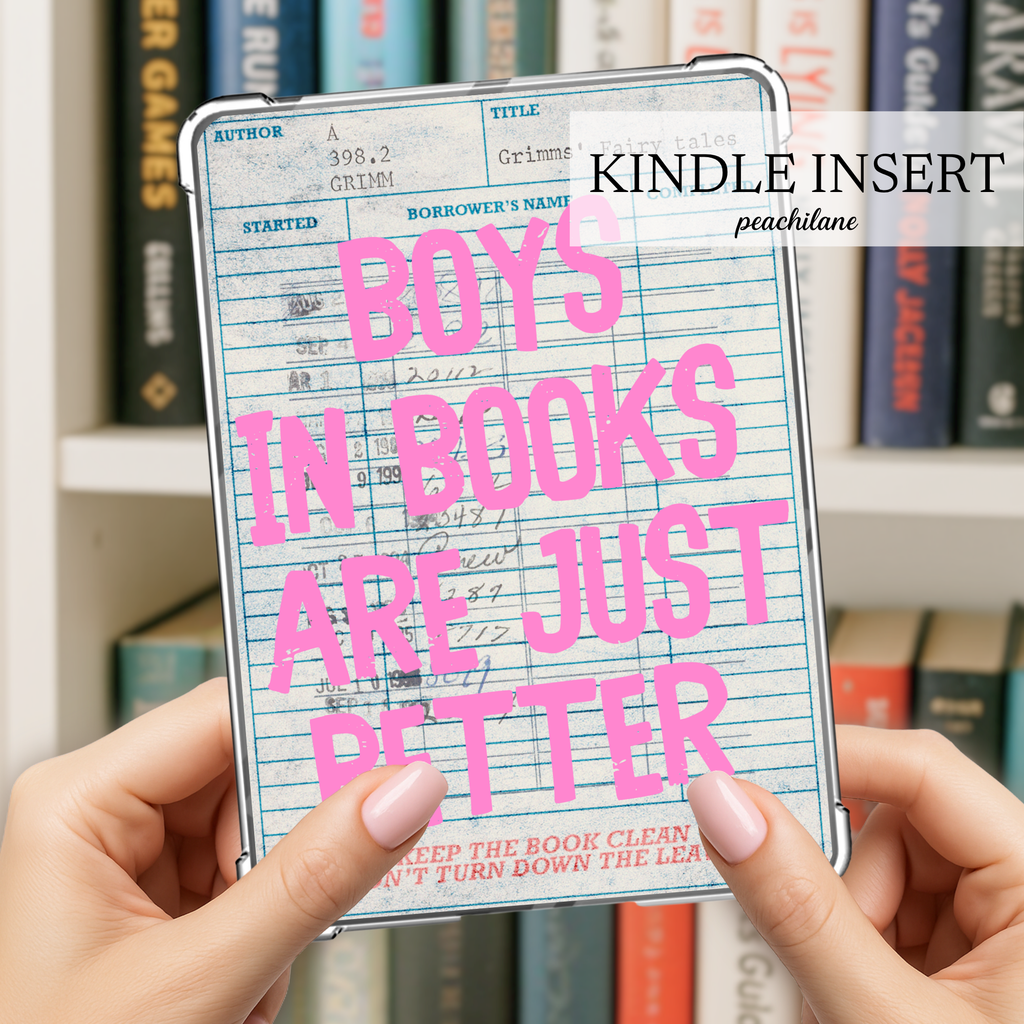 Boys in Books Insert