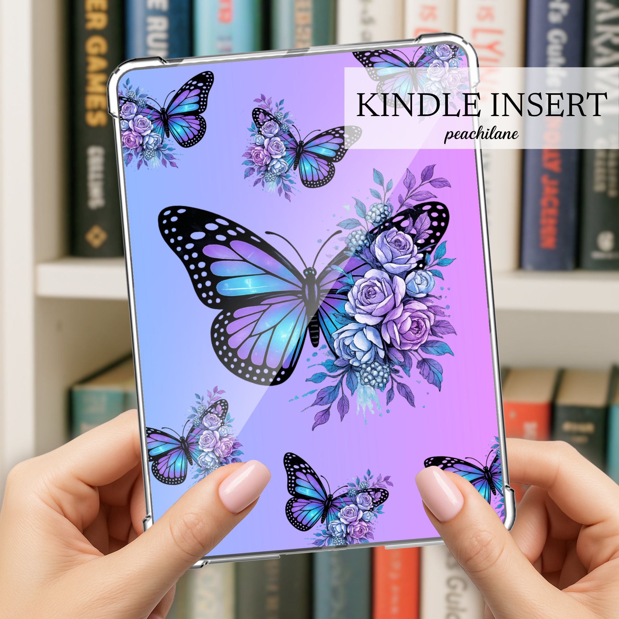 Purple Butterfly Insert
