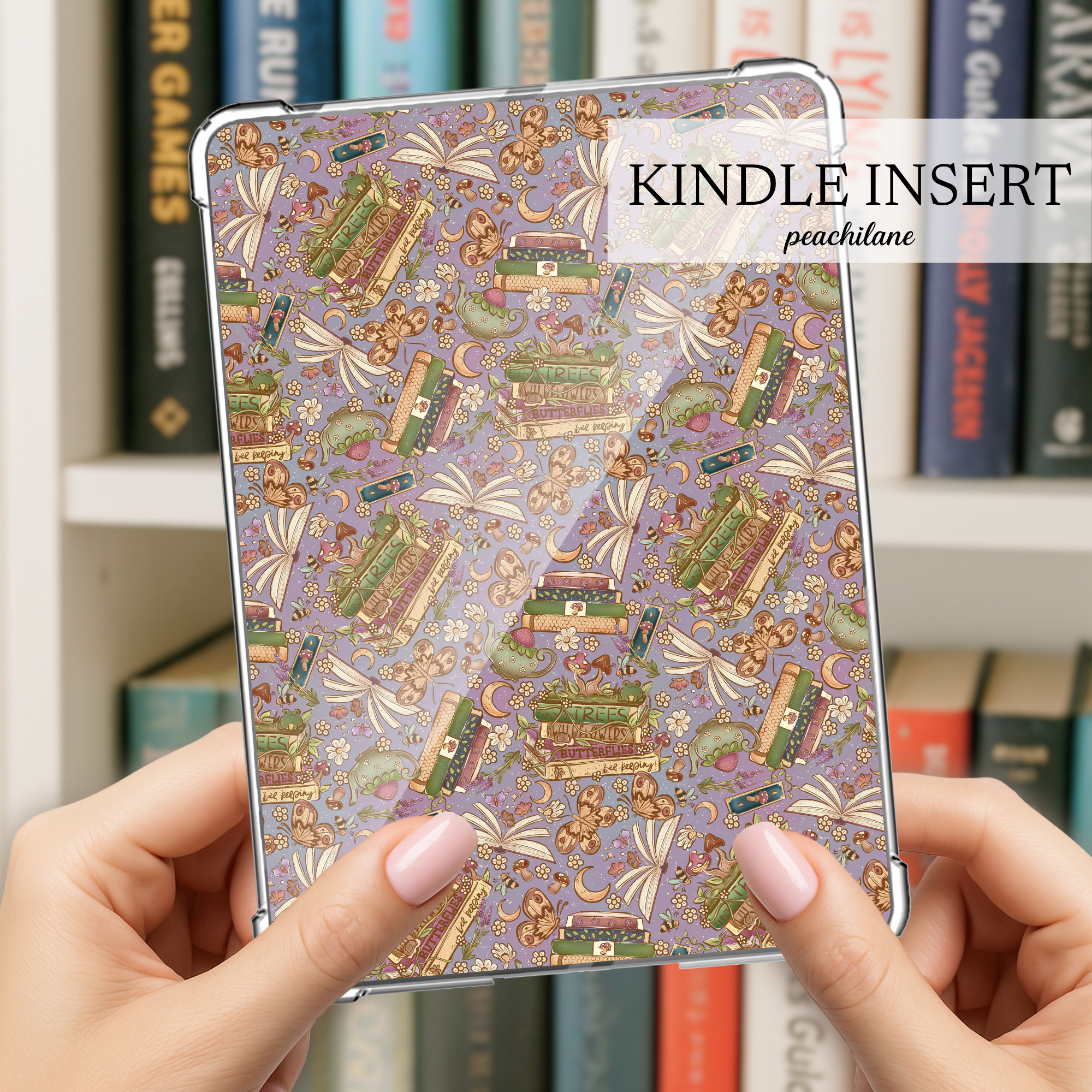 Cottage core Books Insert