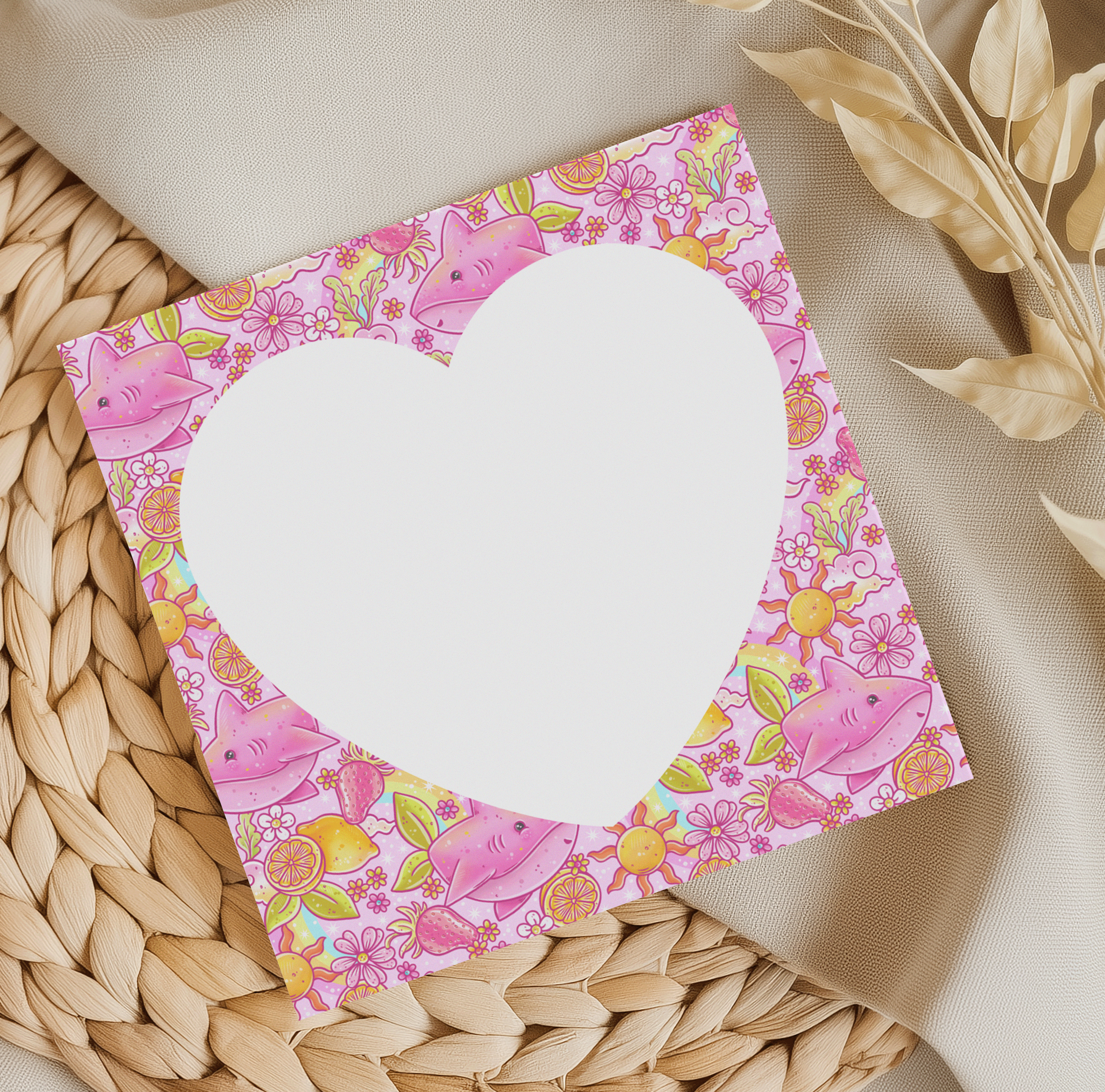 Lemon Shark Memo pad