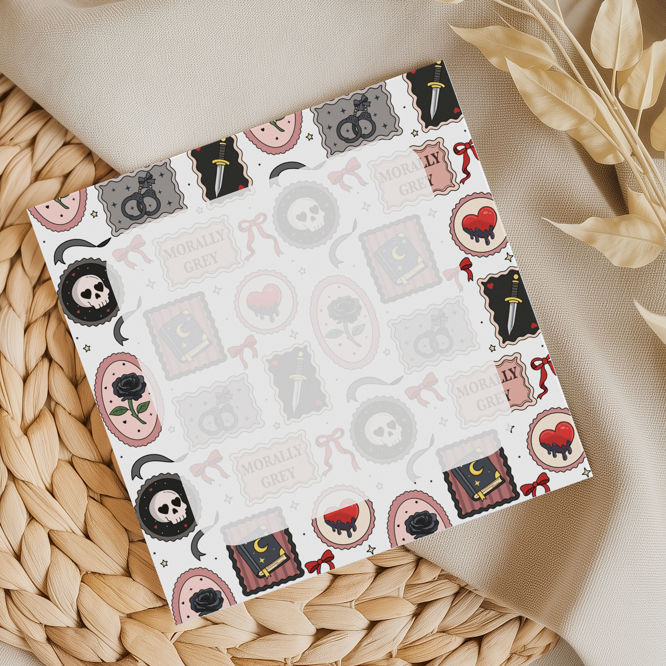 Dark Romance Memo Pad