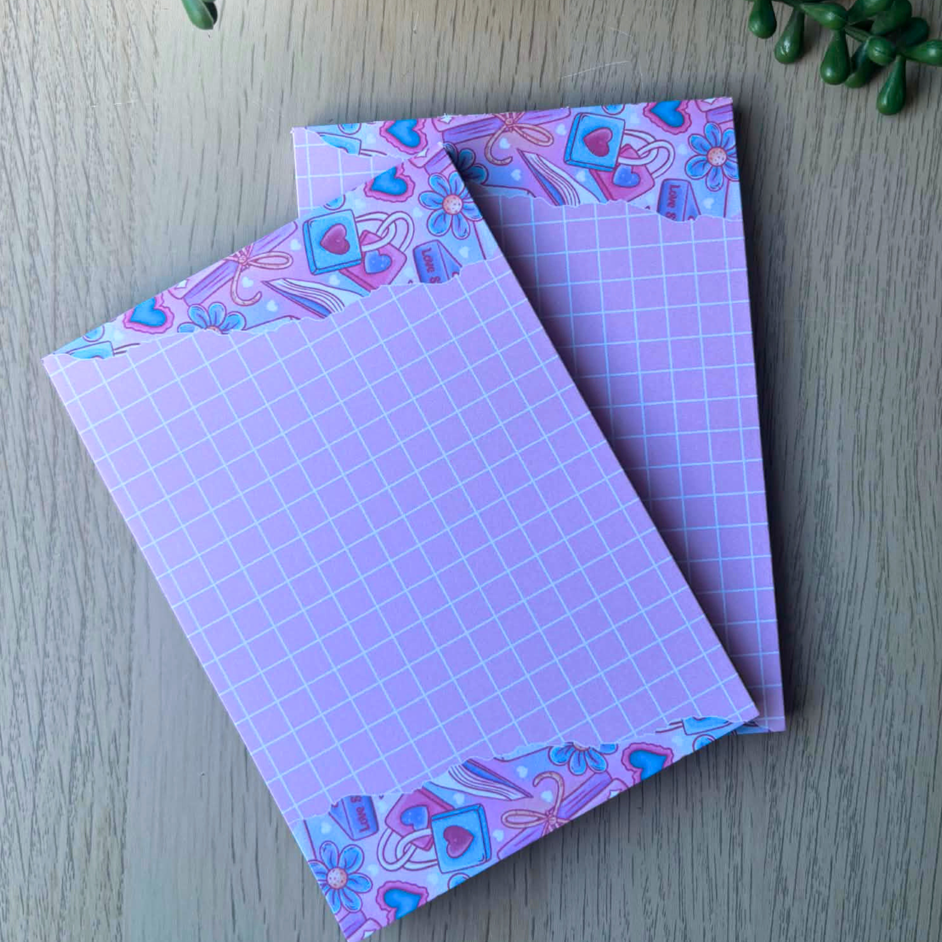 Love Stories Large Memo Pad