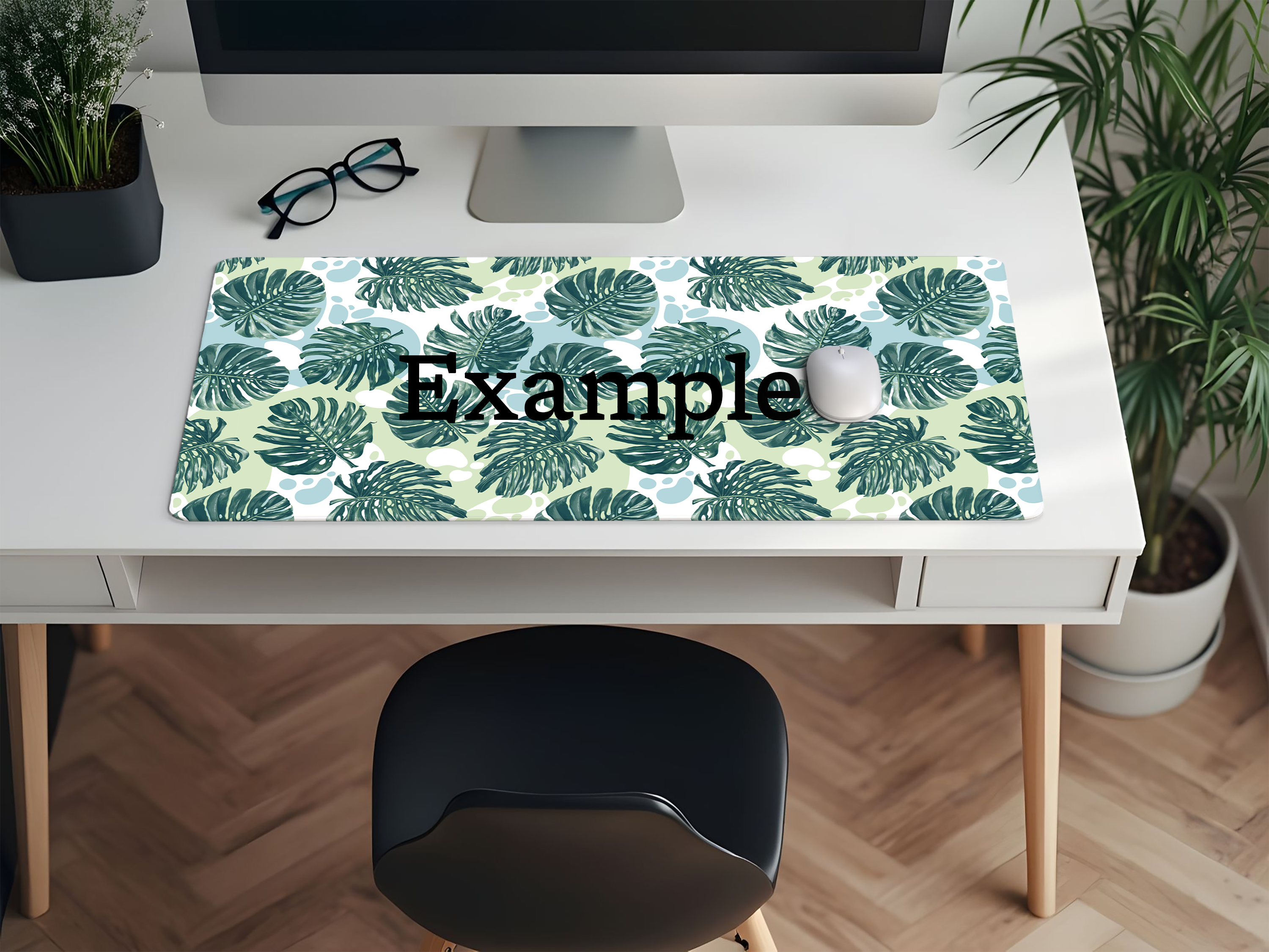 Monstera Splash Desk Mat - PRE ORDER