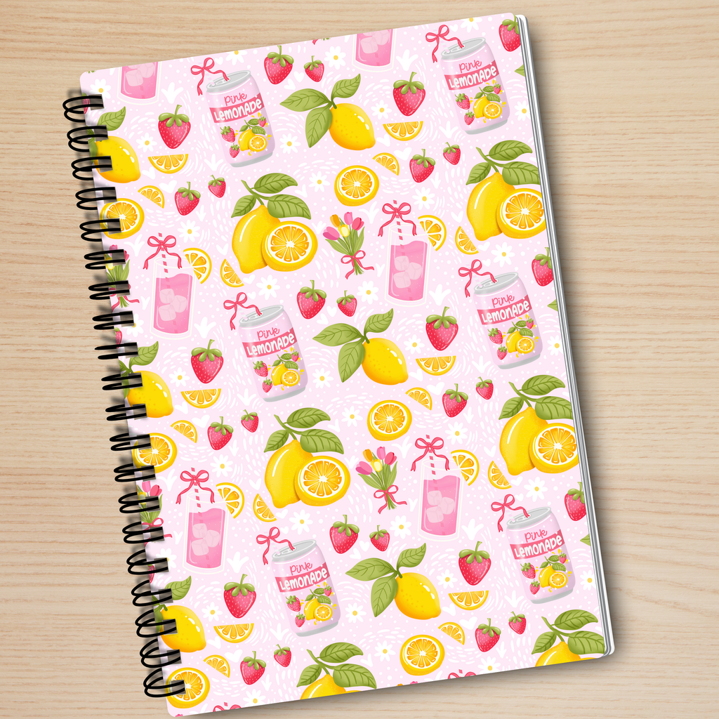 Pink Lemonade Notebook