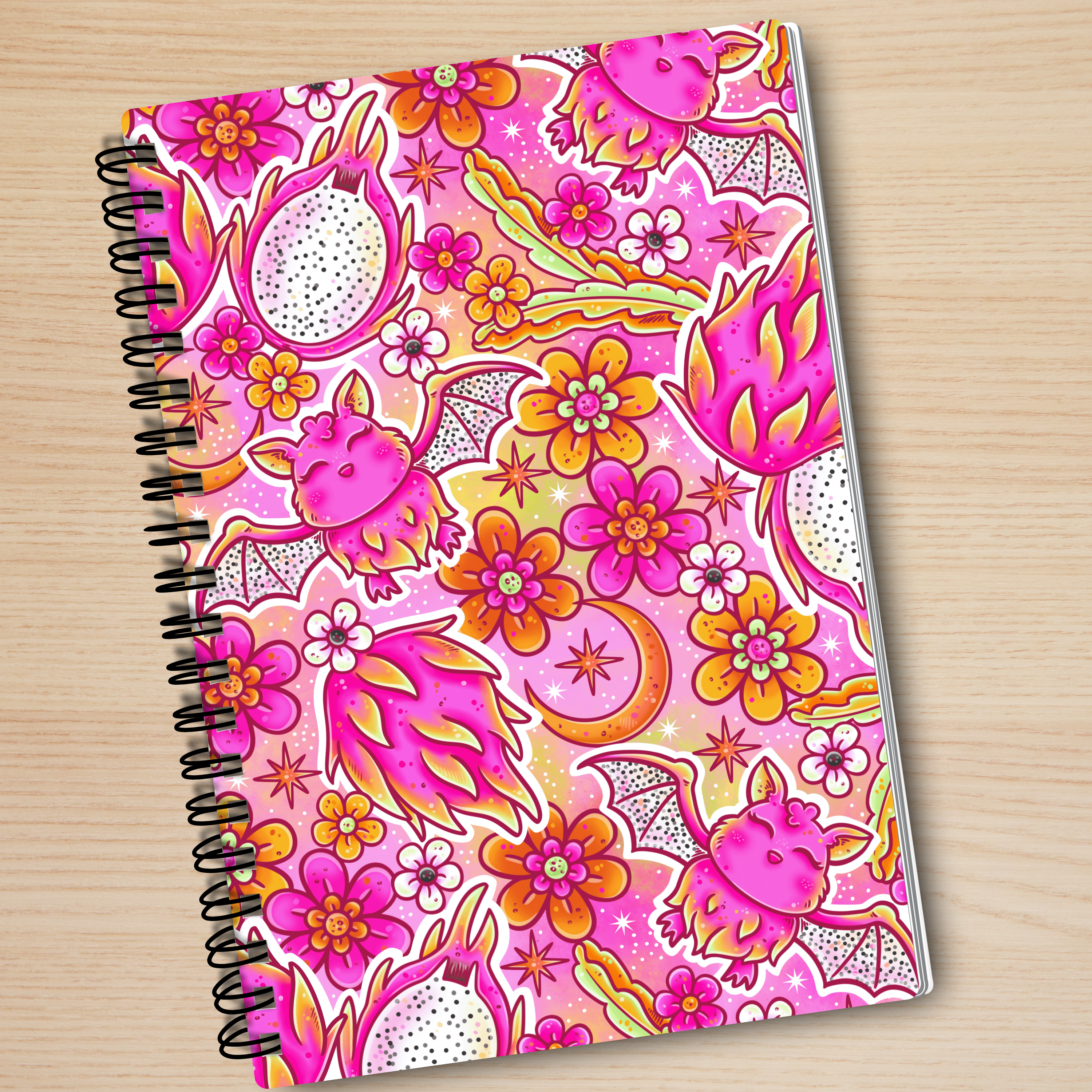 Pink Bats Notebook