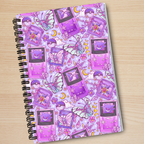 Purple Critters Notebook