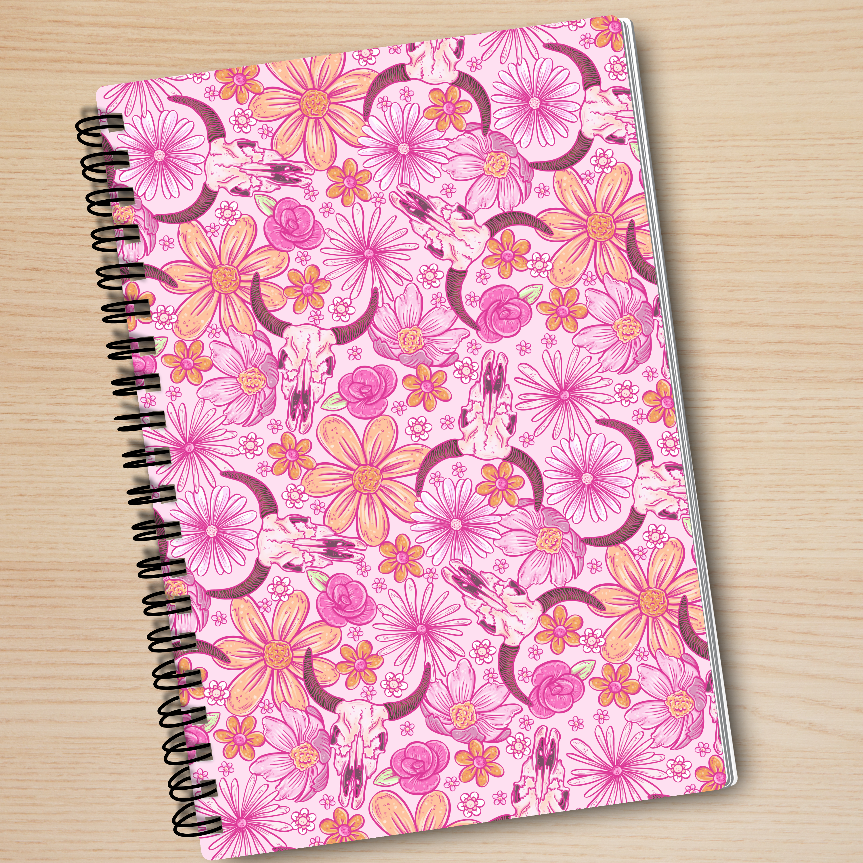 Pink Western Notebook