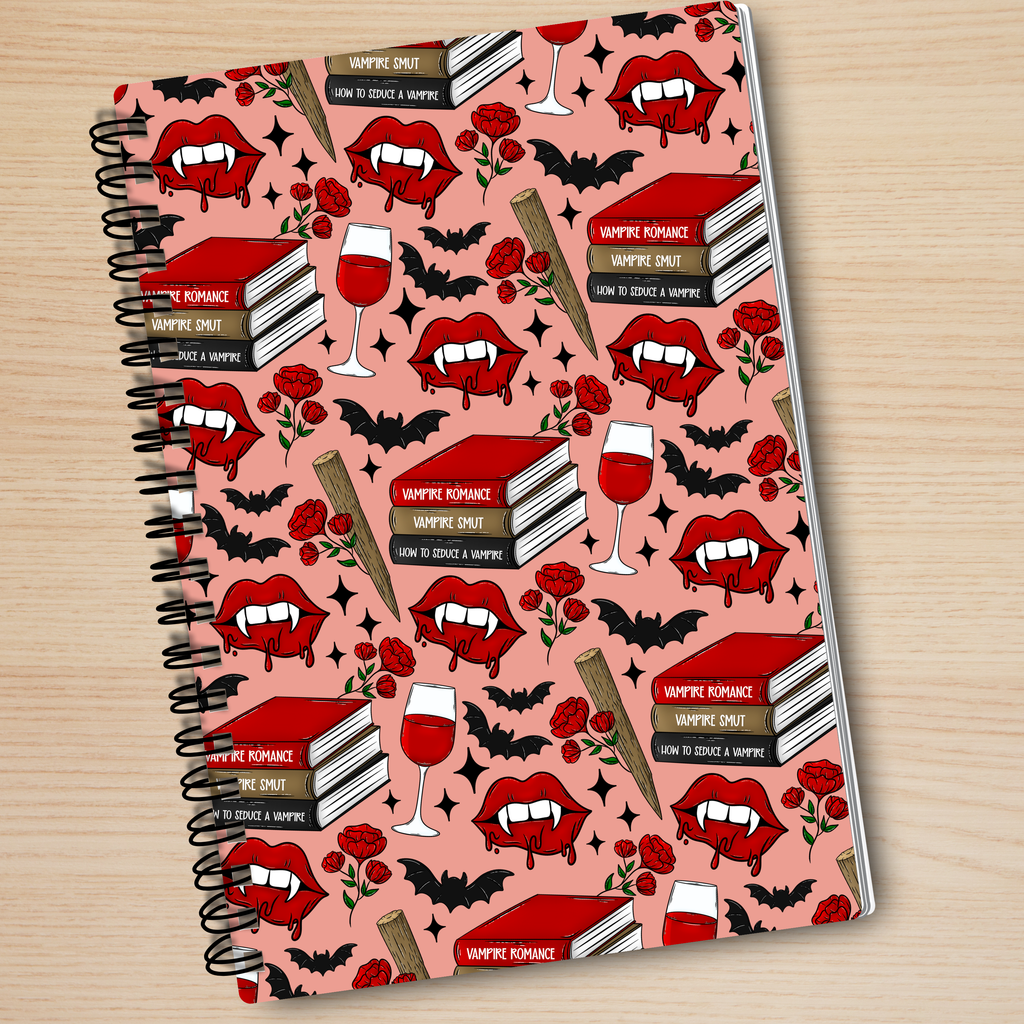 Vampire Romance Notebook
