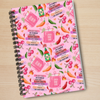 Spicy Bookclub Notebook