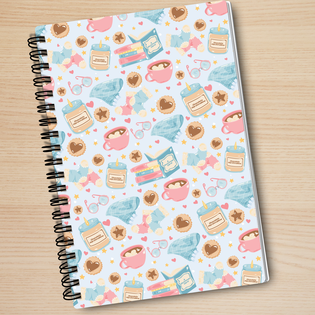 Winter Blue Notebook