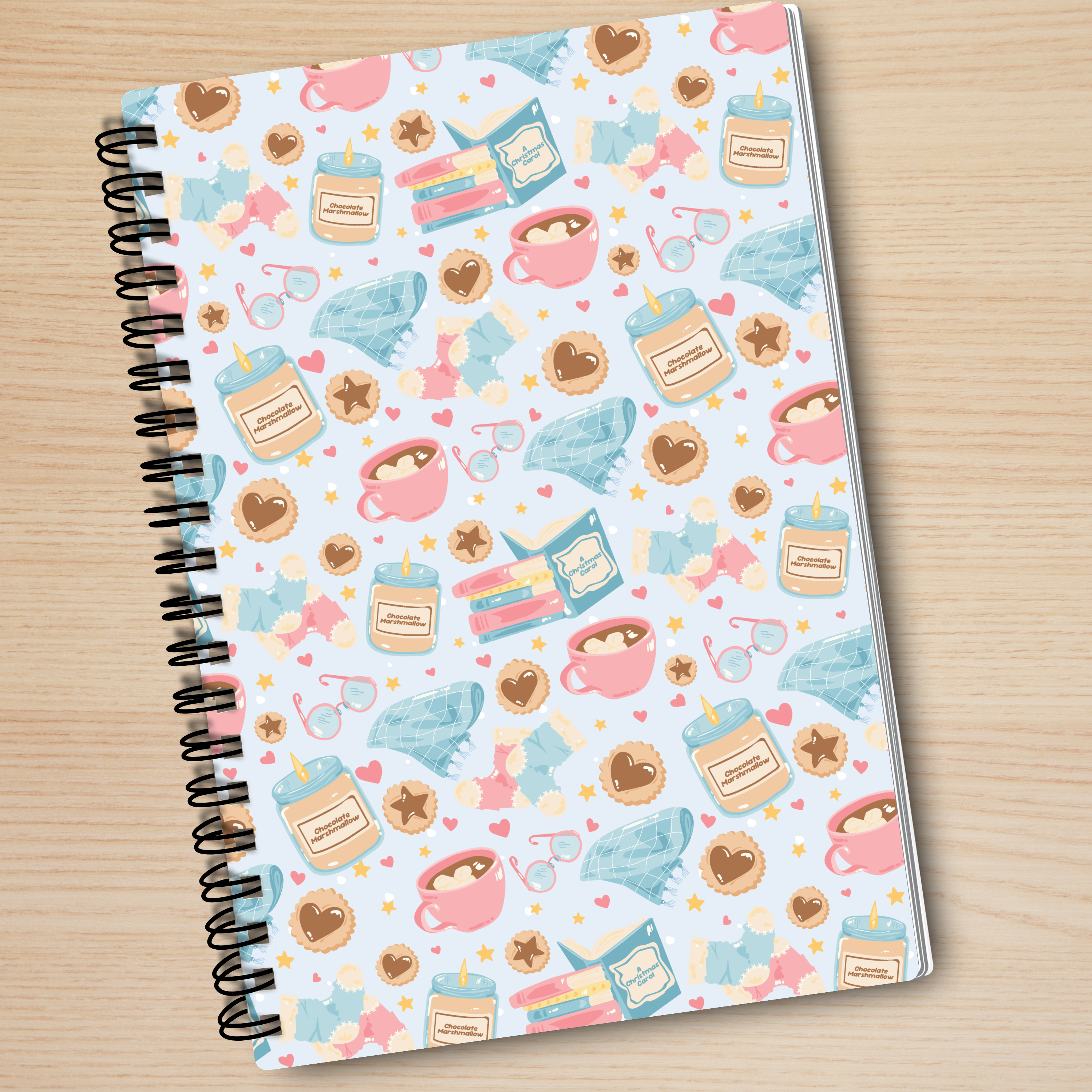 Winter Blue Notebook