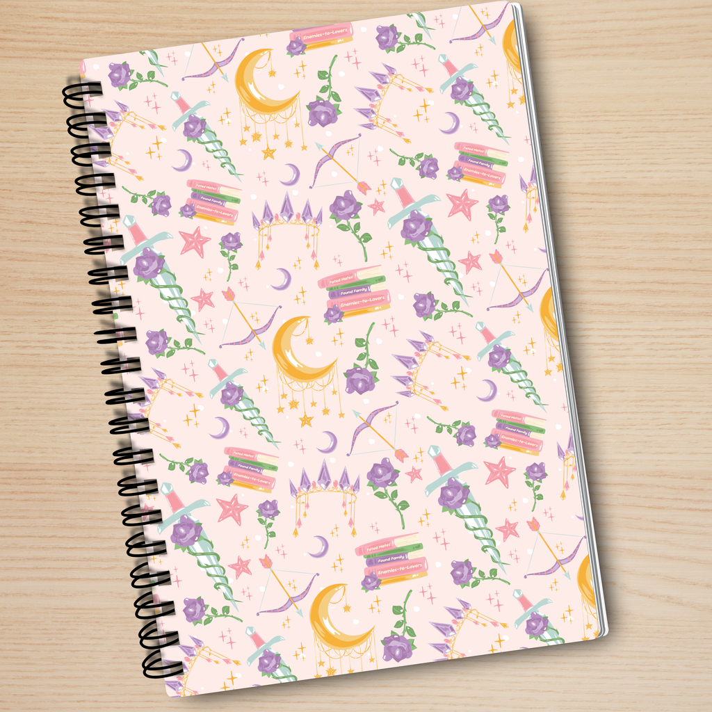 Romantasy pink Notebook