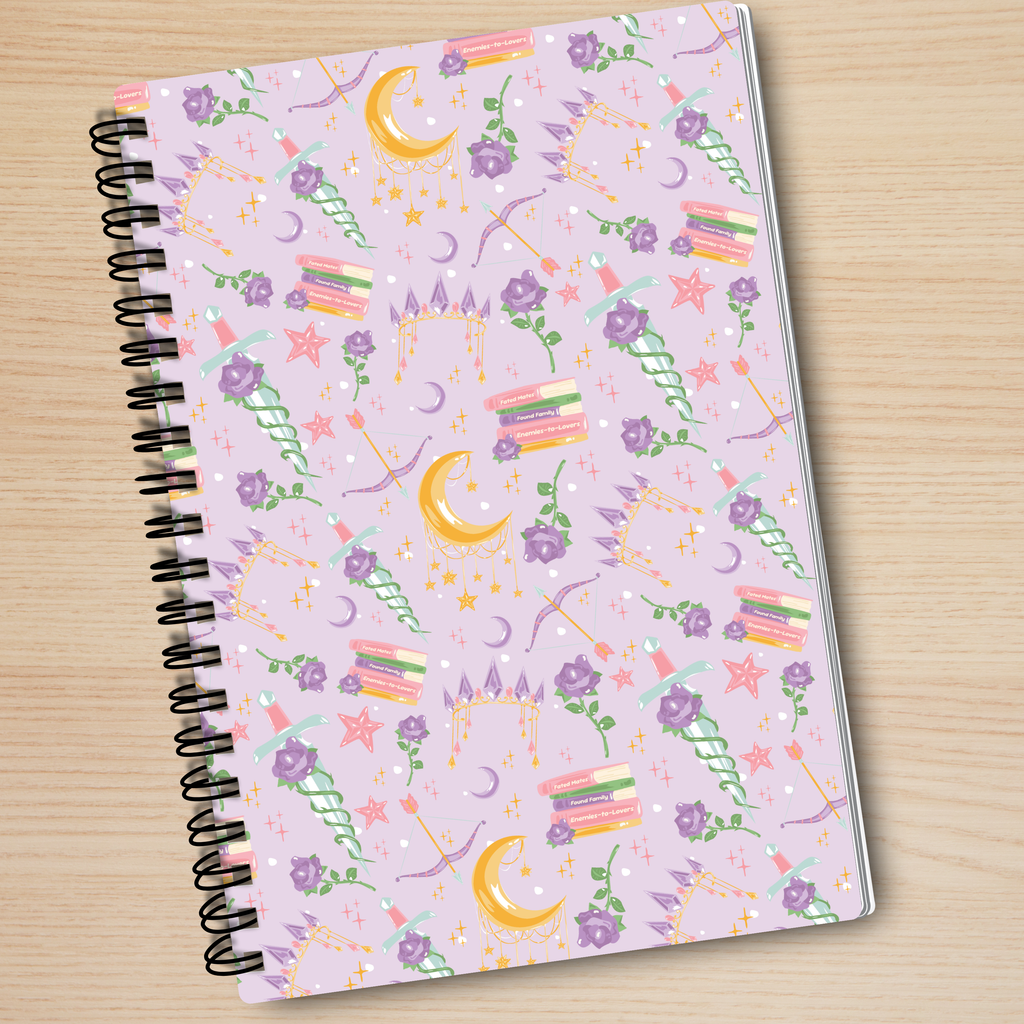 Romantasy Lilac Notebook