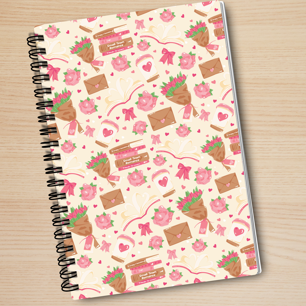 Romance Yellow Notebook