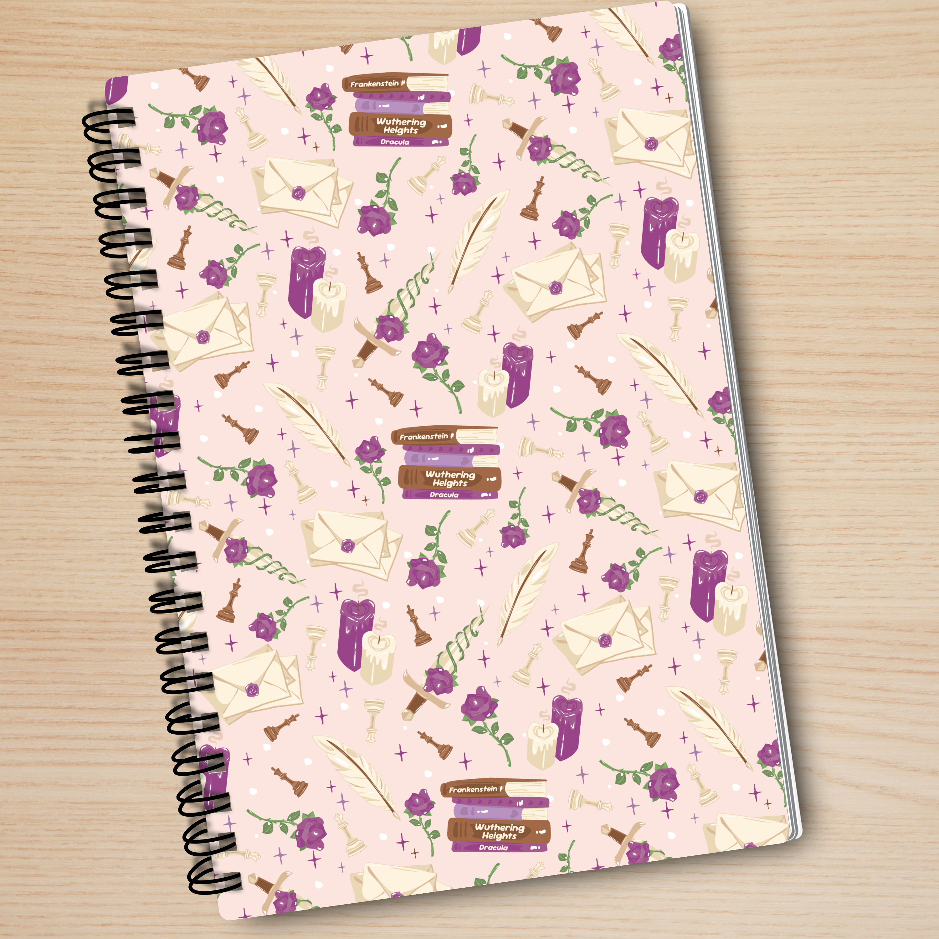 Dark Academia Notebook Neutral