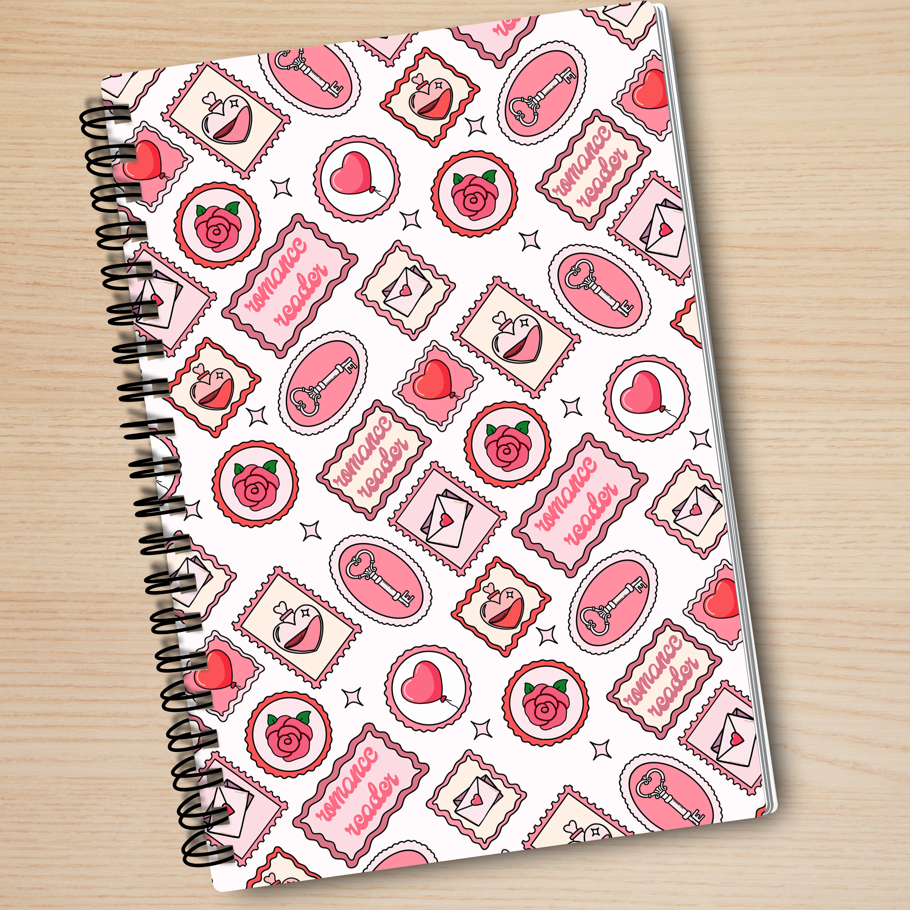Romance Stamps Notebook