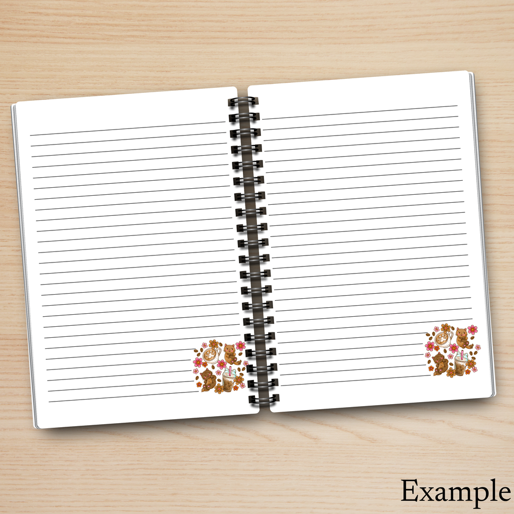 Coffee Cats Notebook