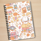 Autumn Cat Notebook