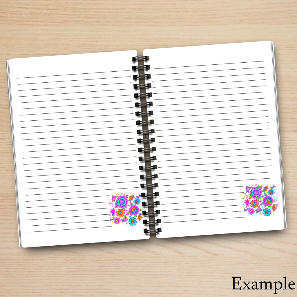 Bright Floral Notebook