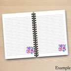 Bright Floral Notebook