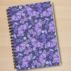 Purple Butterflies Notebook