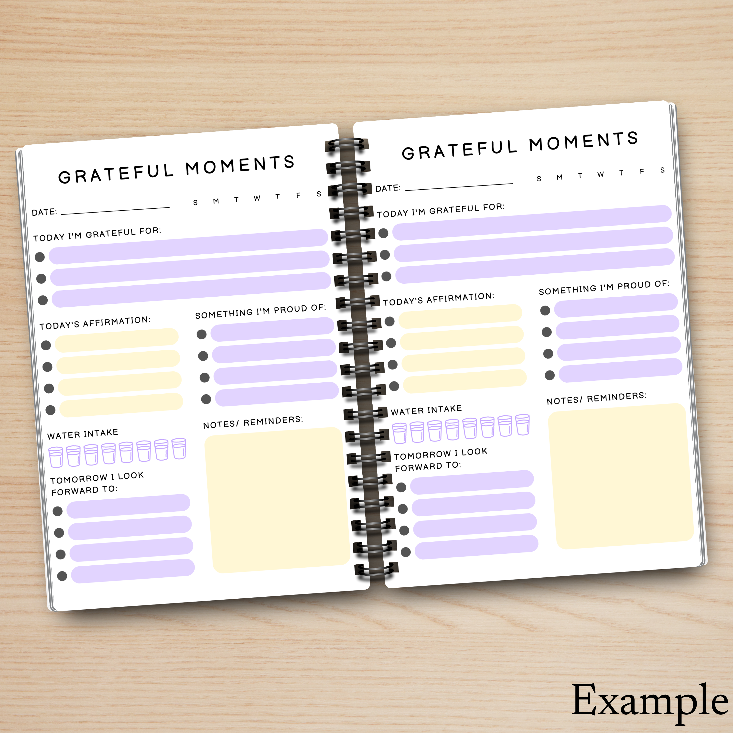 Grateful Moments Journal - Lilac Notebook