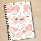 Butterfly Planner Pink Notebook