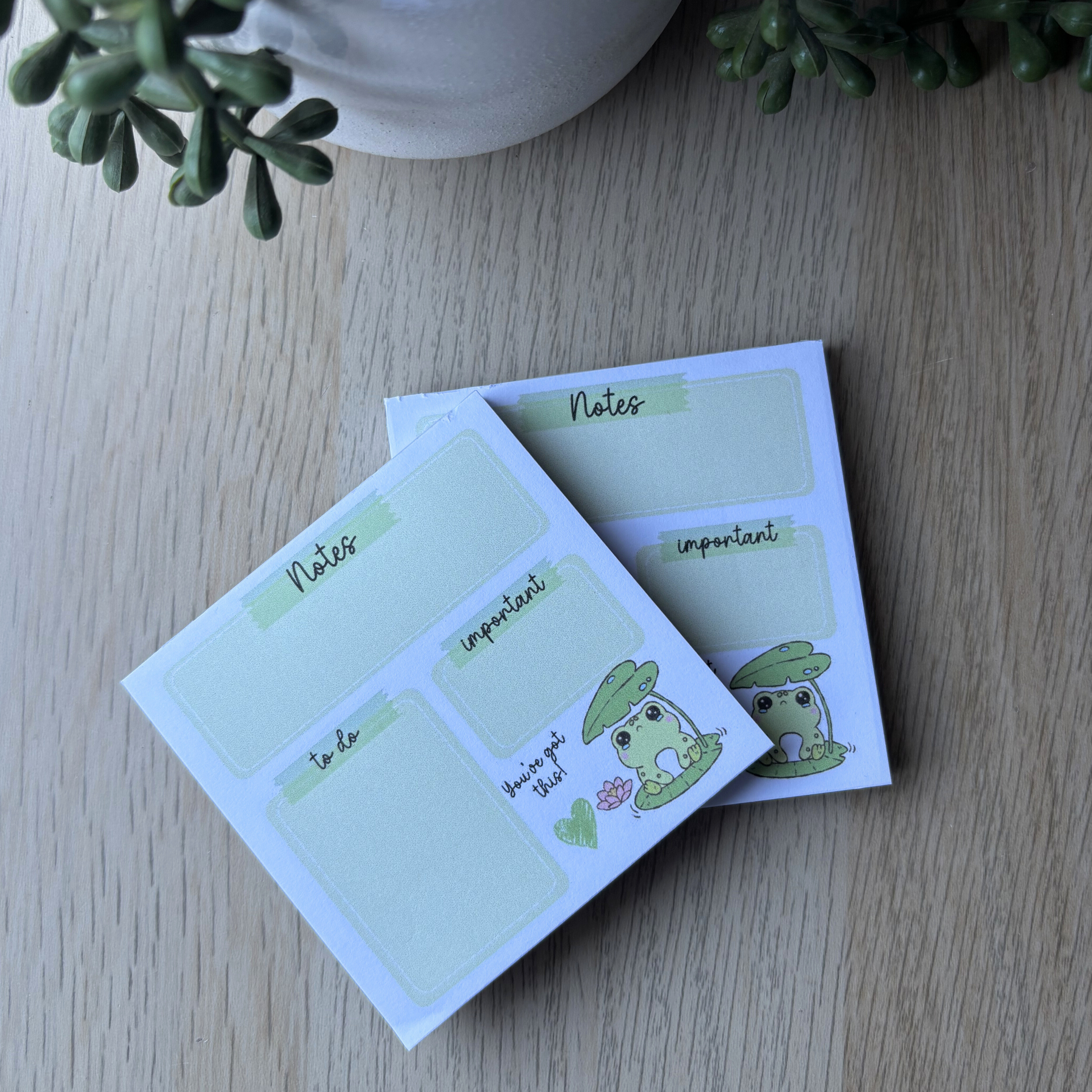 You've got this Froggy Do list Memo Pad