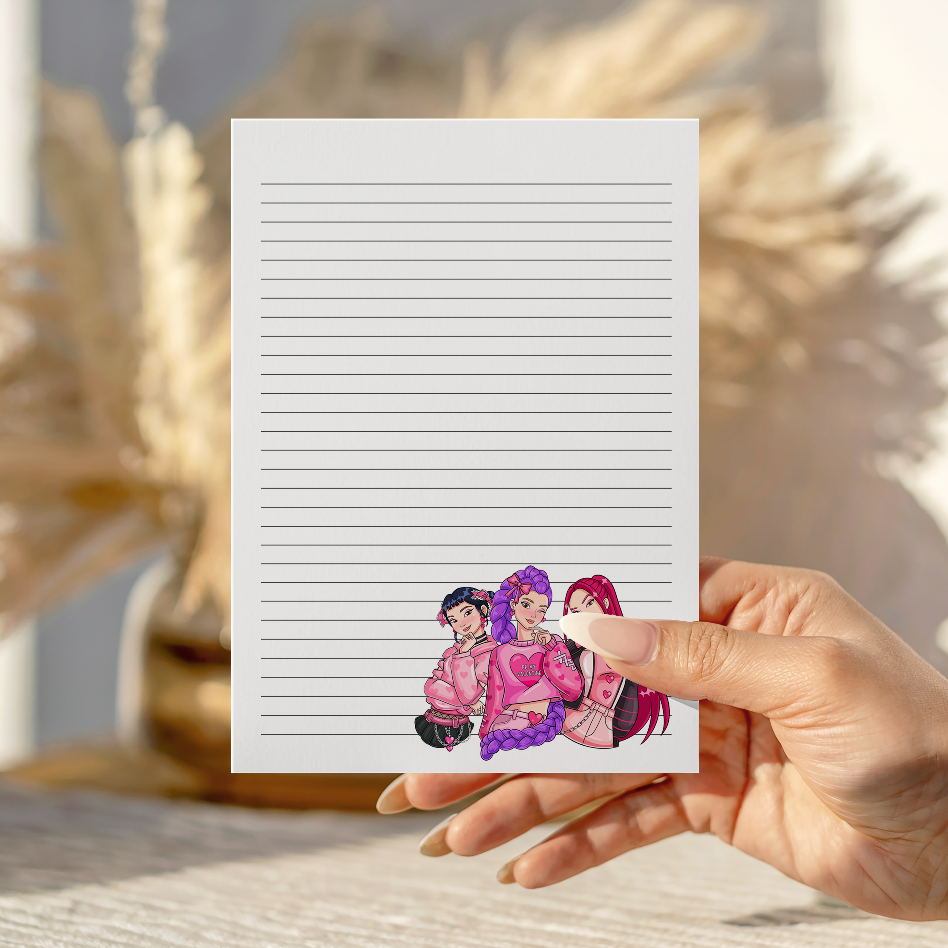 Pop Valentines Notepad A5
