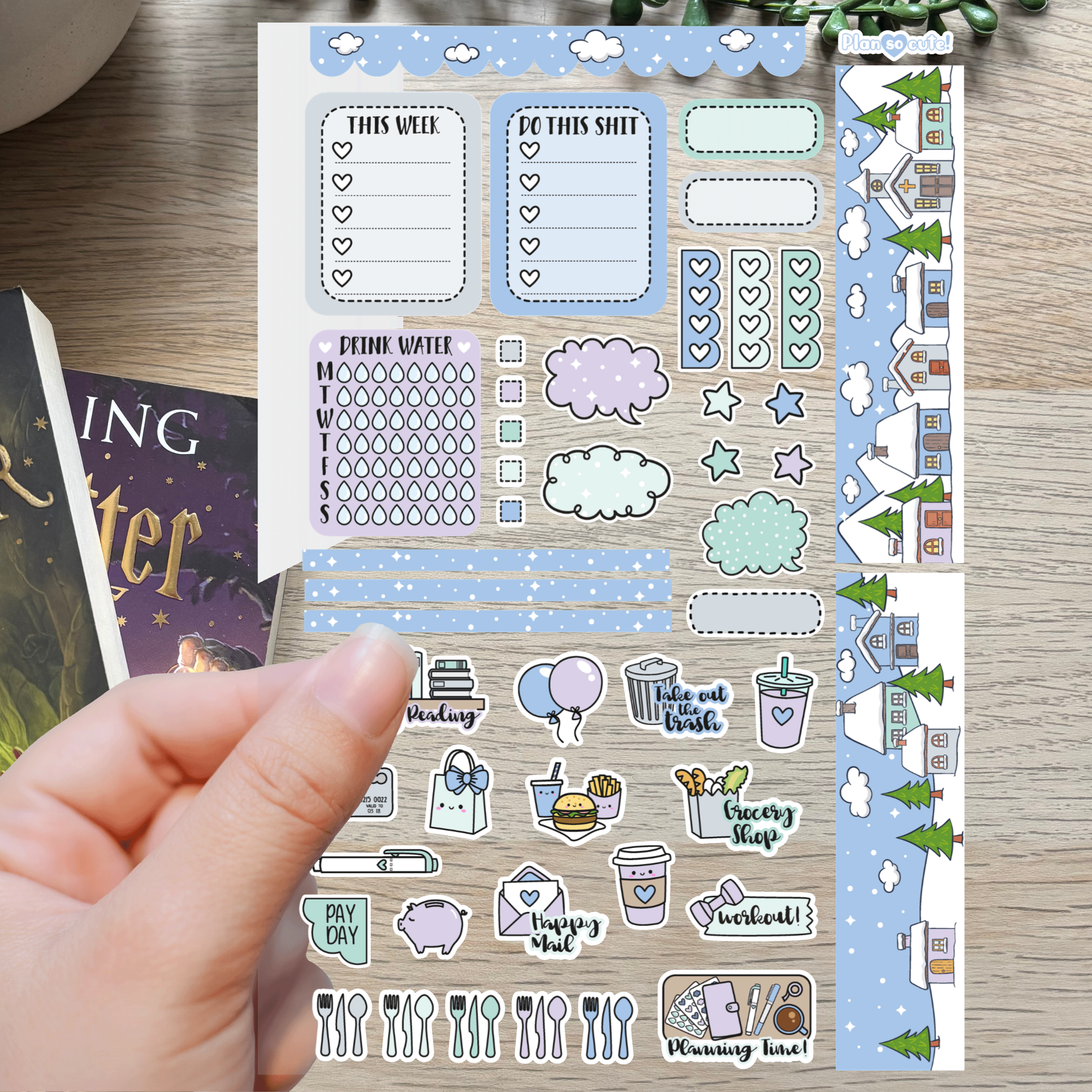 Plan So cute - Winter 2 [Large Sticker Sheet]