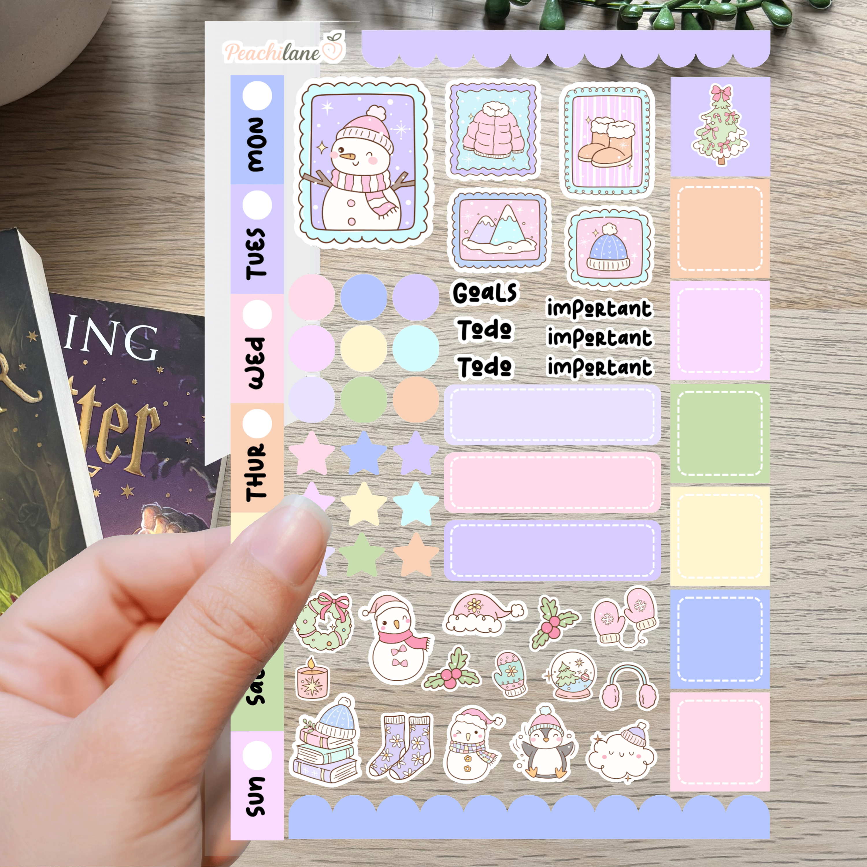Winter Large Sticker Sheet
