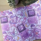 Purple Critters Desk Mat