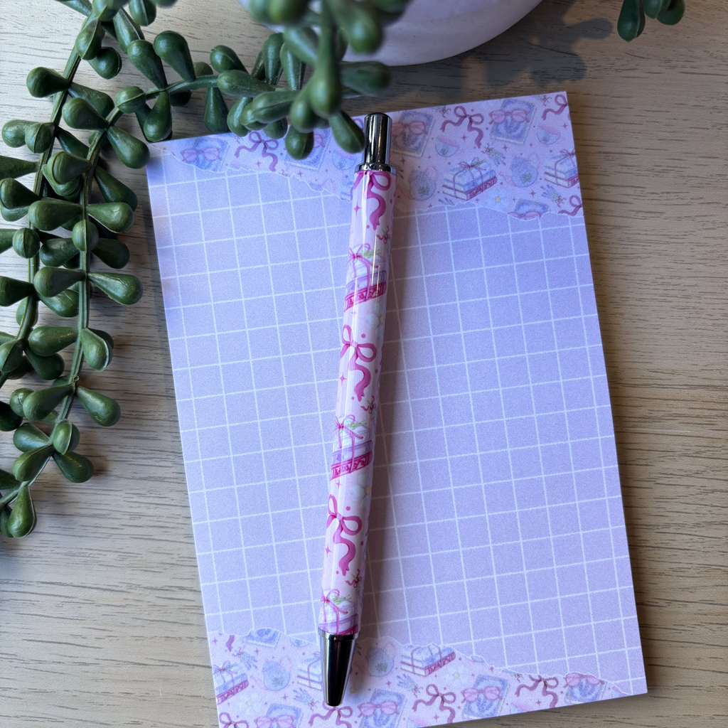 Lavender Books Pen