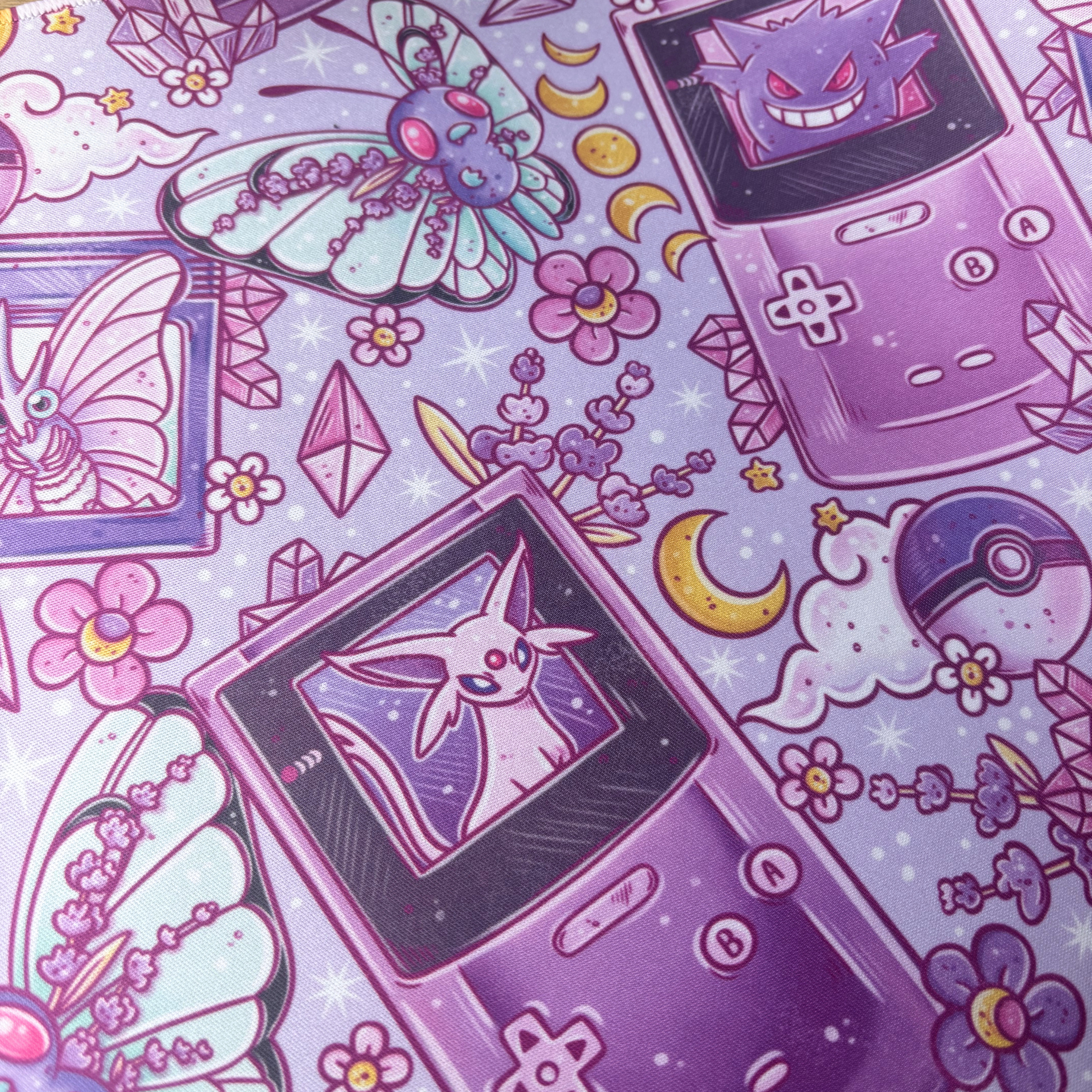 Purple Critters Desk Mat