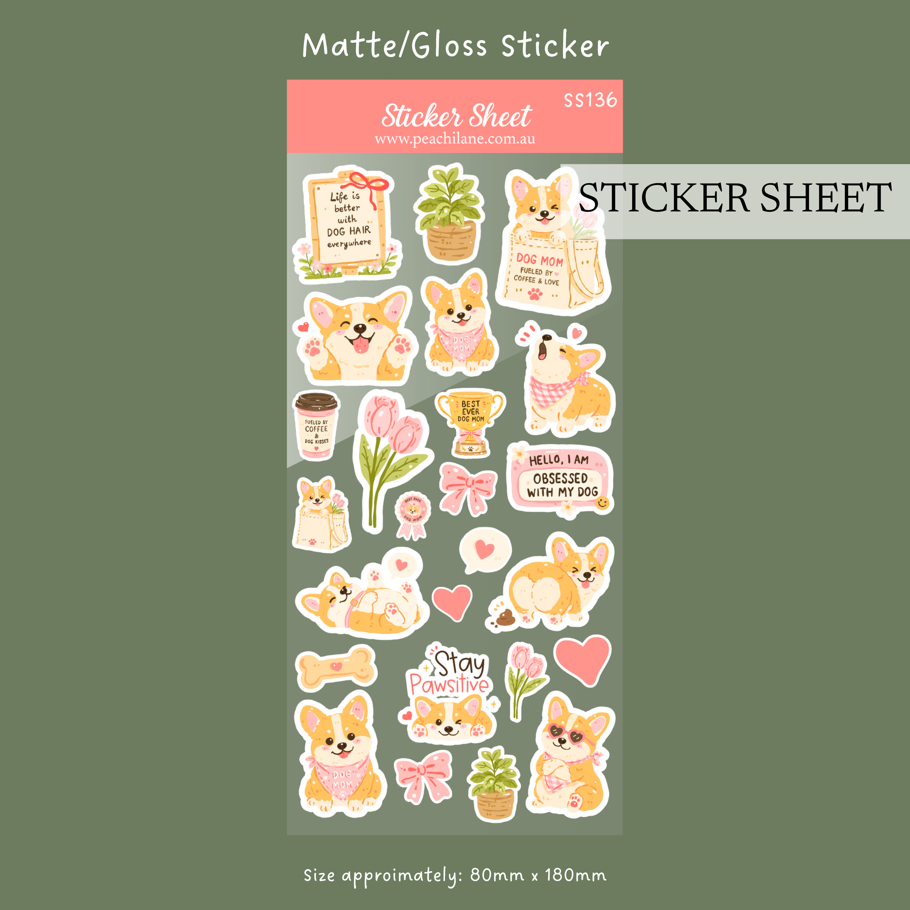 Sticker Sheet 136