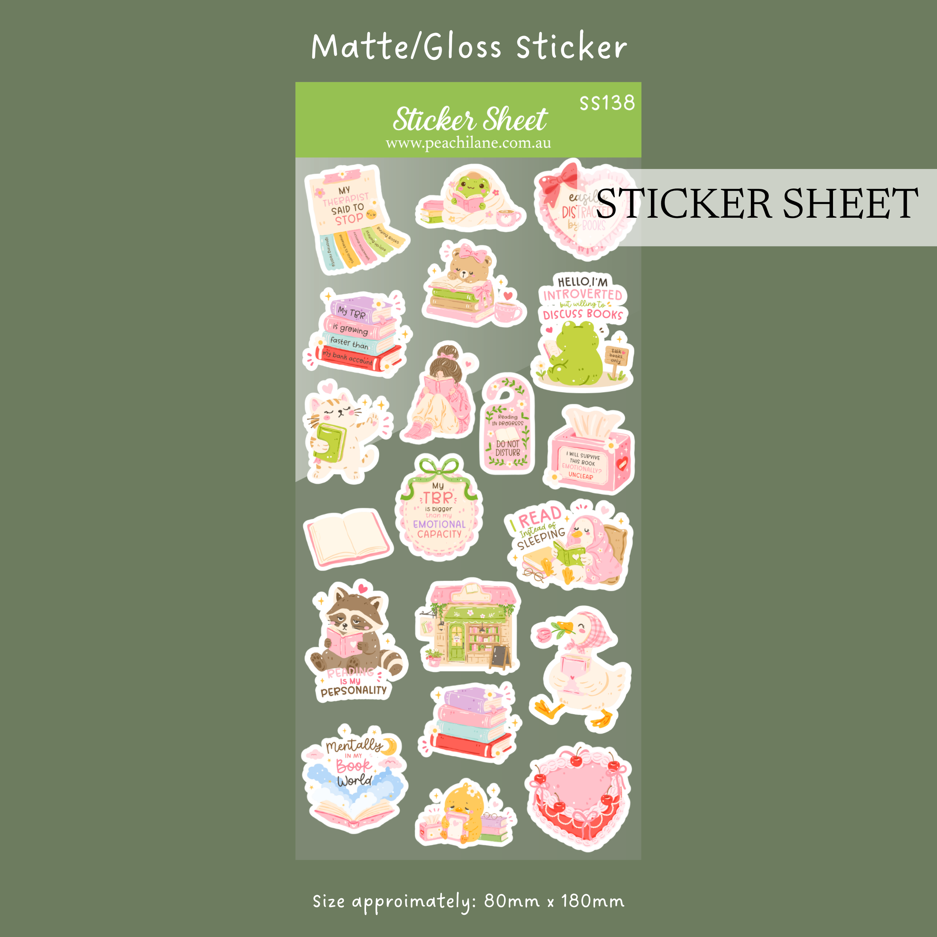 Sticker Sheet 138